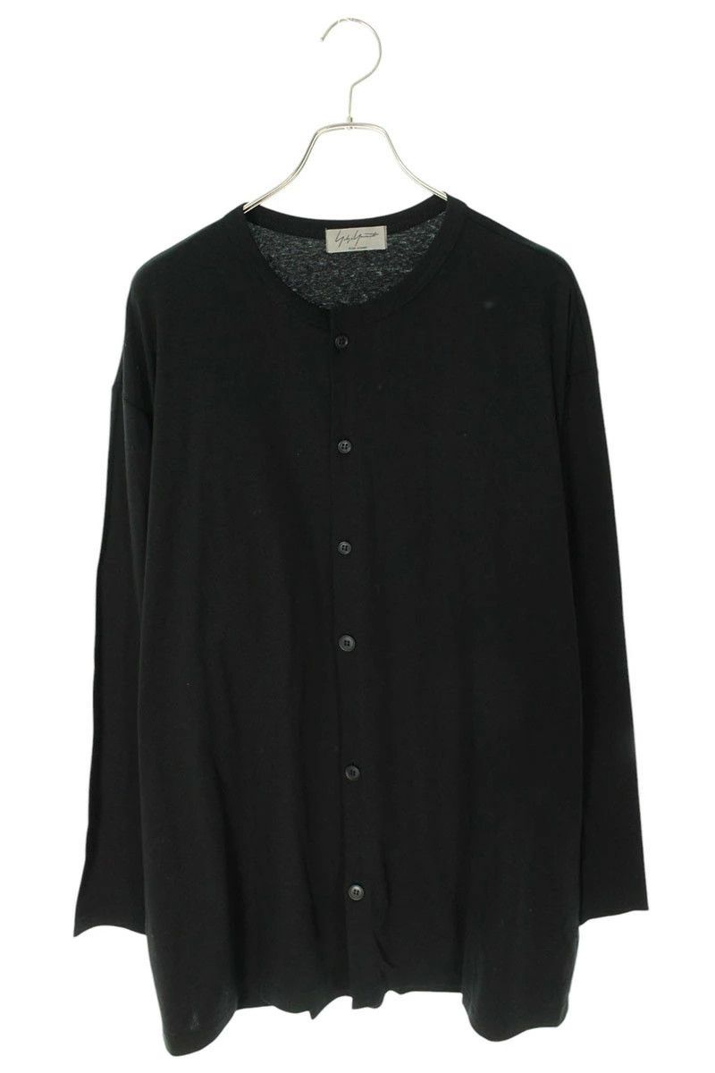 Yohji Yamamoto YOHJI YAMAMOTO POUR HOMME round neck cardigan Size US L / EU 52-54 / 3 - 1 Thumbnail