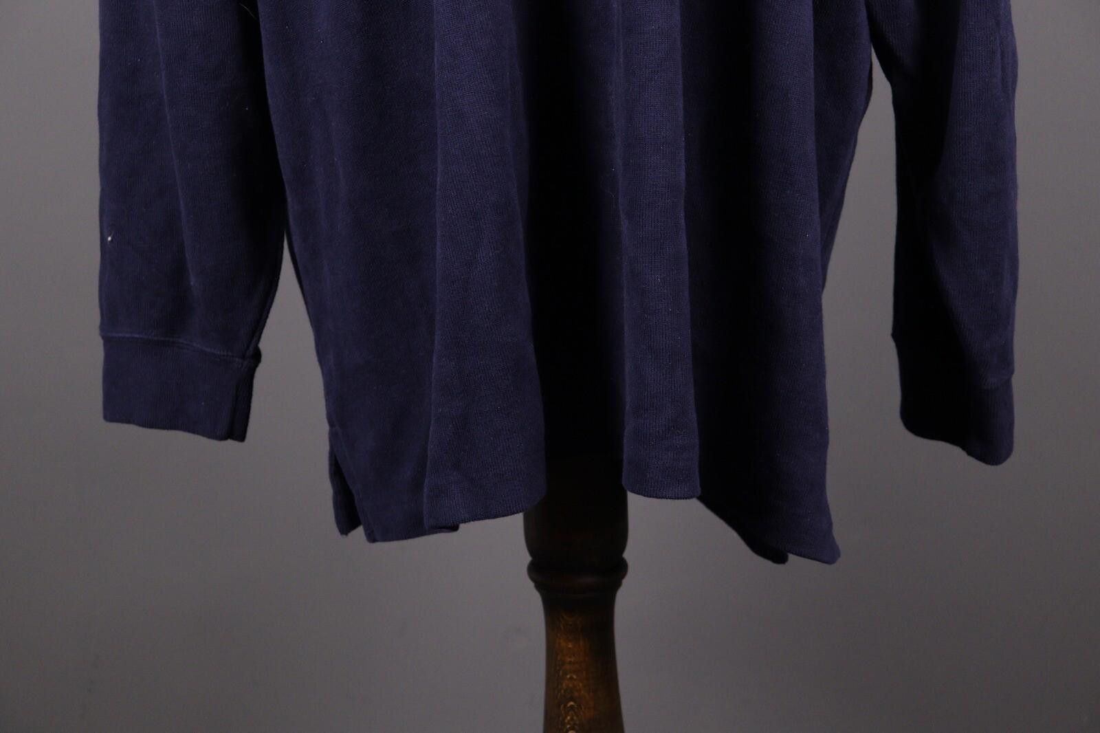 Polo Ralph Lauren Polo Ralph Lauren Blue 1/4 Zip Knit Sweater Size 4XB BIG Size US M / EU 48-50 / 2 - 9 Thumbnail
