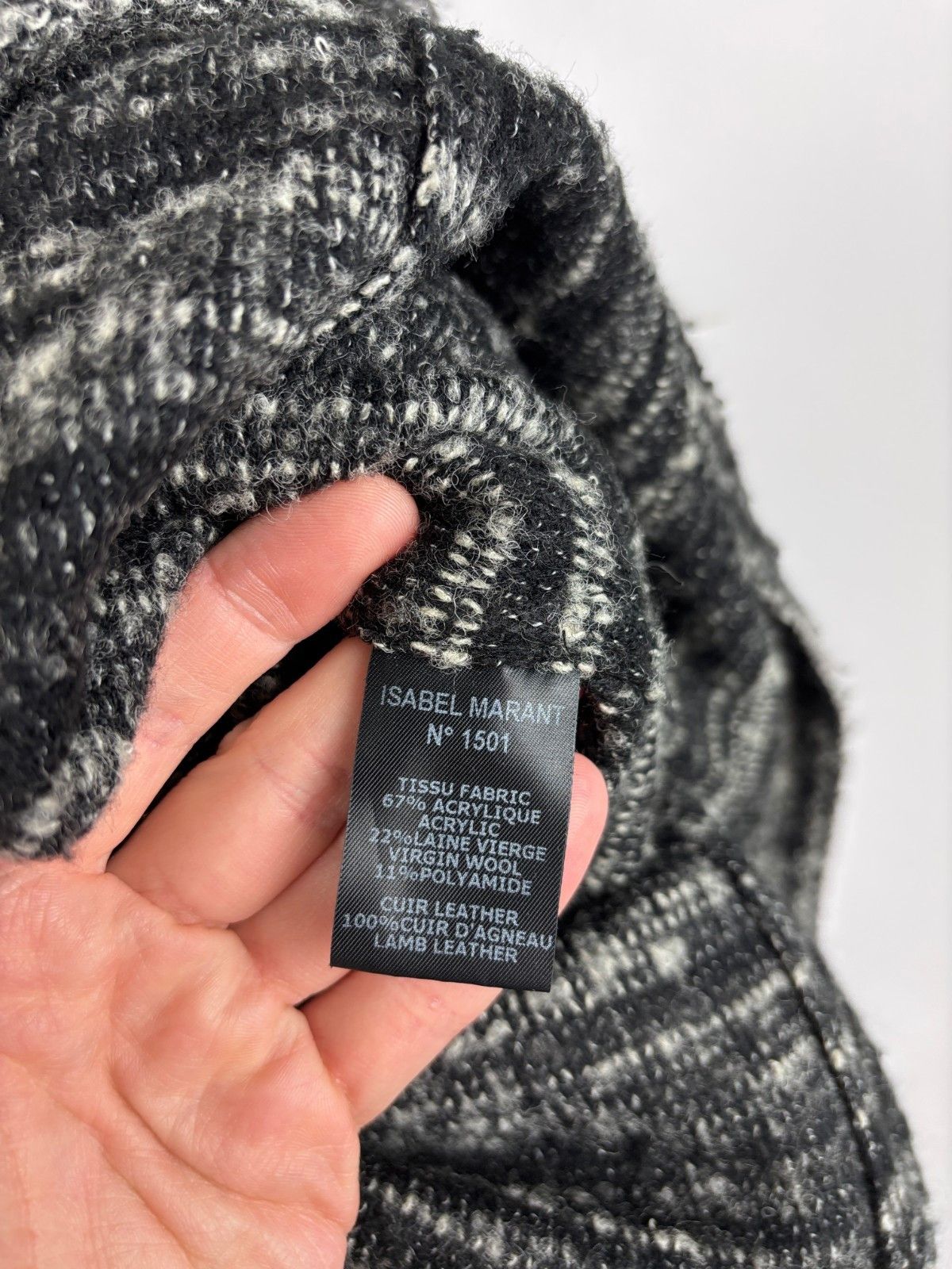Isabel Marant Etoile Isabel Marant Etoile Acrylic Wool Dress Black Beige Size 1 Size S / US 4 / IT 40 - 8 Thumbnail