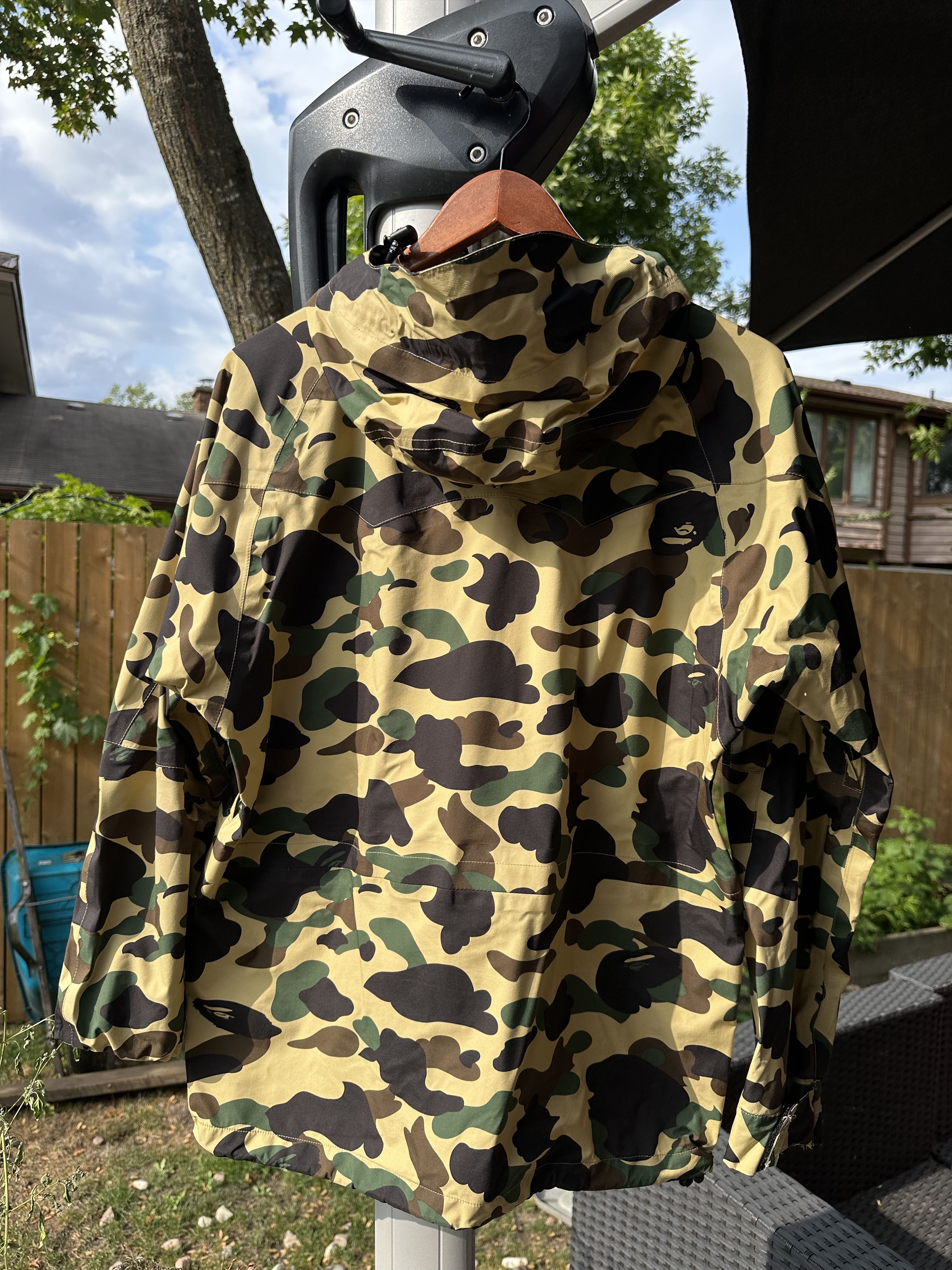 Bape BAPE 1st Camo Gore-Tex Snowboard Jacket Yellow Camo Size US M / EU 48-50 / 2 - 12 Thumbnail