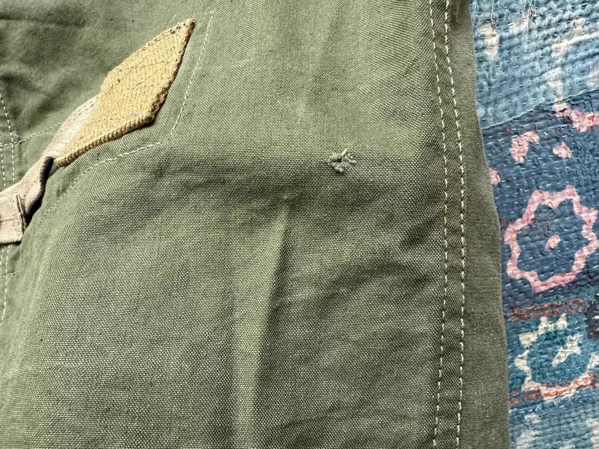 RRL Ralph Lauren RRL Distressed Canvas Paneled Vest (Limited S Size) Size US S / EU 44-46 / 1 - 5 Thumbnail