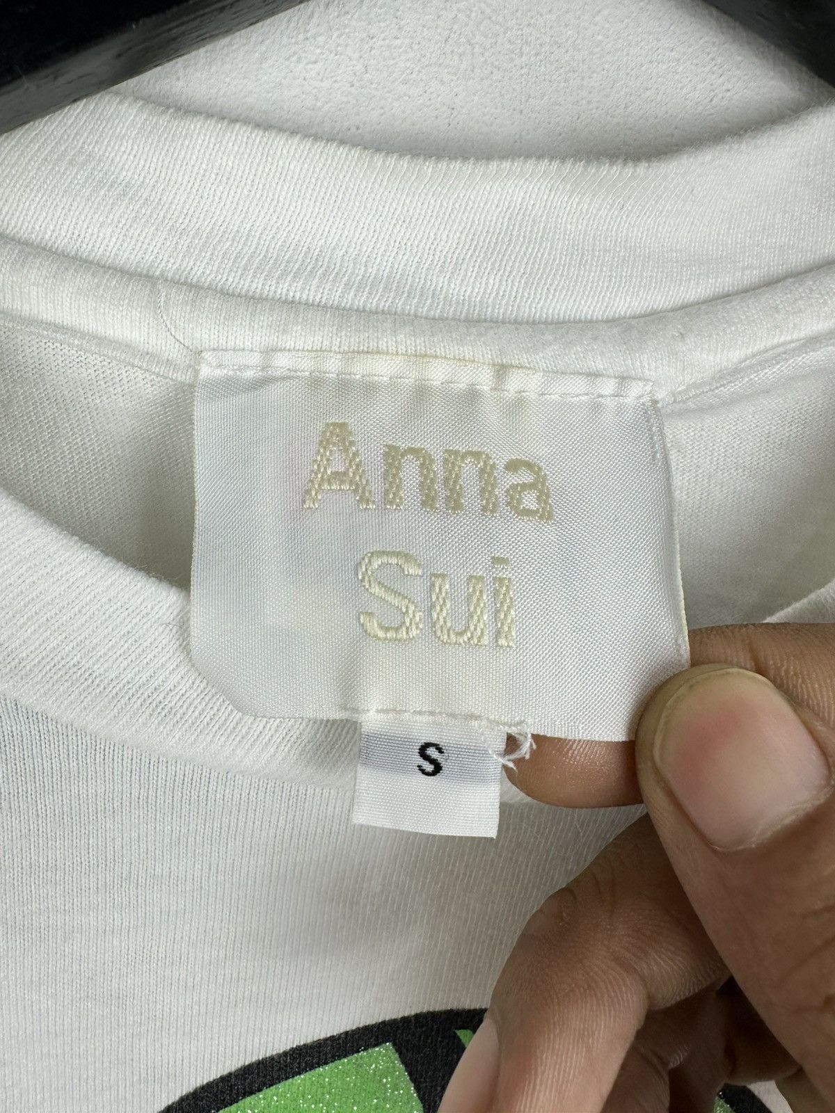 Anna Sui Vintage 90s Anna Sui Cartoon Tee Size S / US 4 / IT 40 - 3 Thumbnail