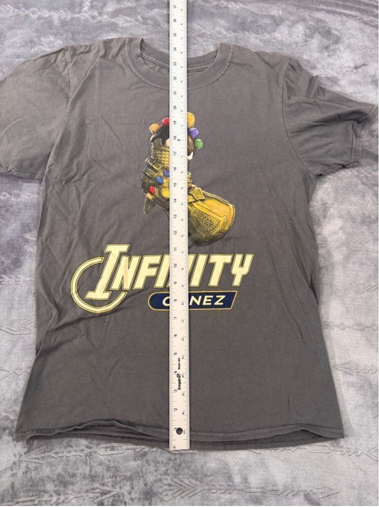 Marvel Comics Men's Marvel Infinity Cones T-Shirt, SM, Gray Size US S / EU 44-46 / 1 - 5 Thumbnail