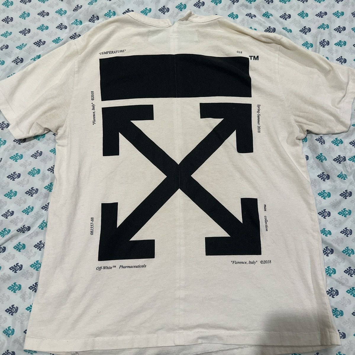 Off-White Off-White Temperature T-Shirt Size US M / EU 48-50 / 2 - 3 Thumbnail