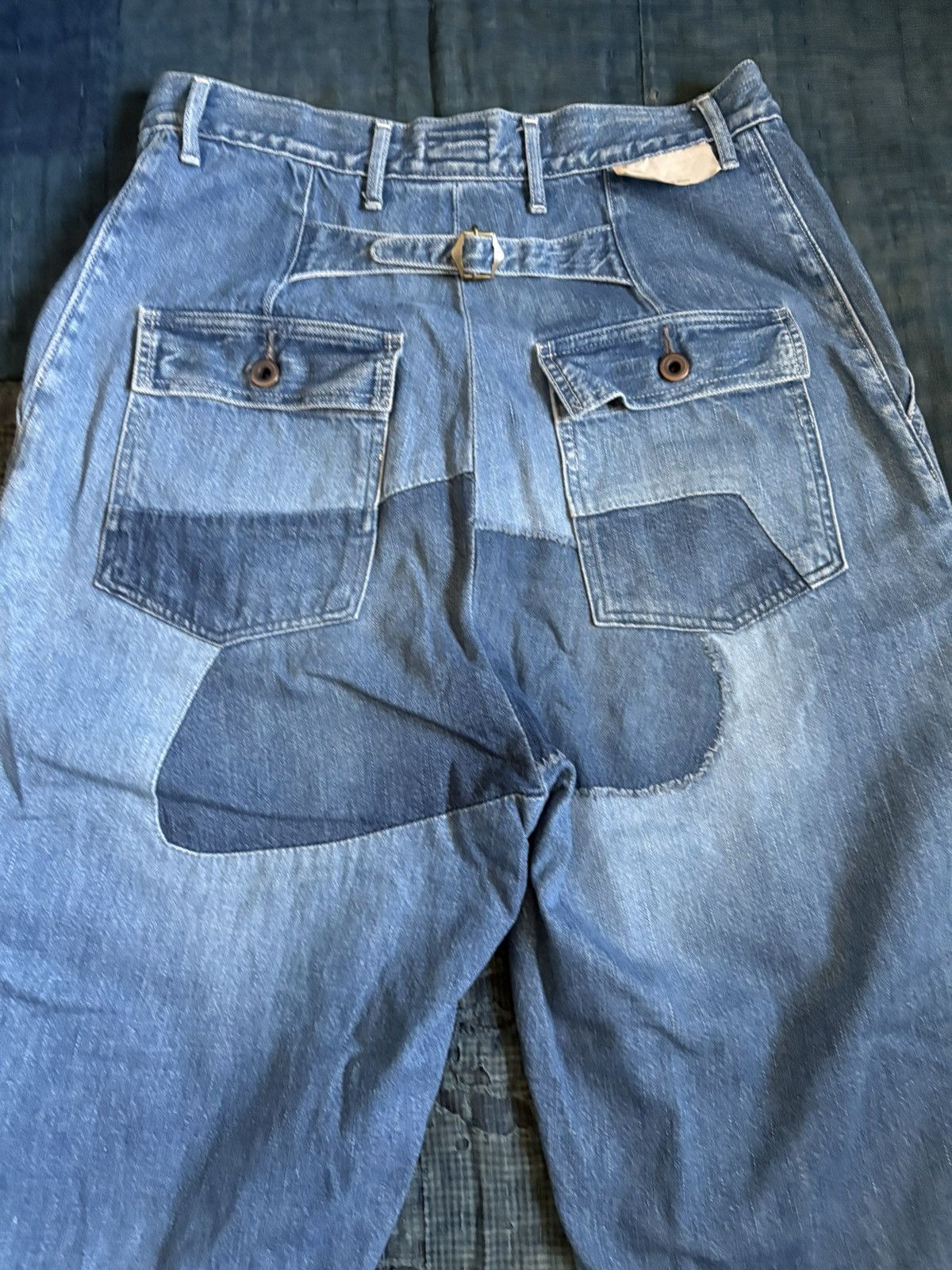 Kapital Kountry Kapital patchwork denim Dakota pants Size US 30 / EU 46 - 8 Thumbnail