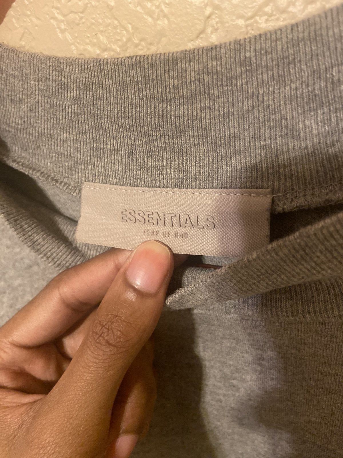 Essentials × Fear of God Essentials Fear Of God 1977 Grey Sweatshirt Size US XL / EU 56 / 4 - 3 Thumbnail