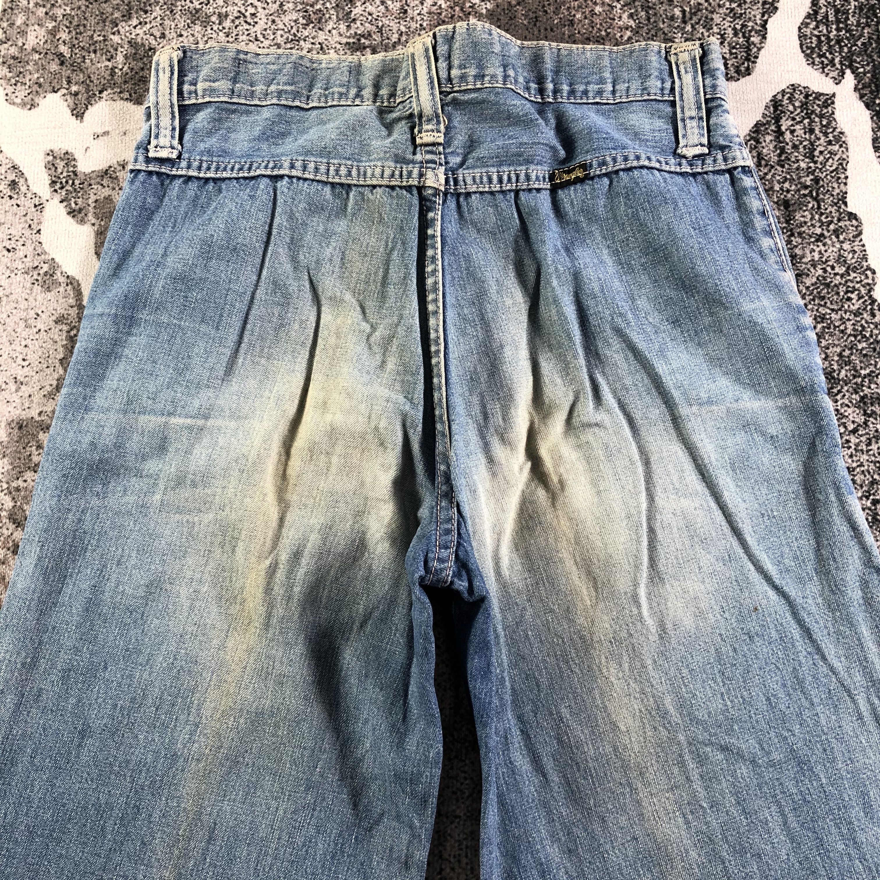 Vintage Vintage Wrangler Bell Bottom Jeans Flare Denim KJ2282 Size US 26 / EU 42 - 4 Thumbnail