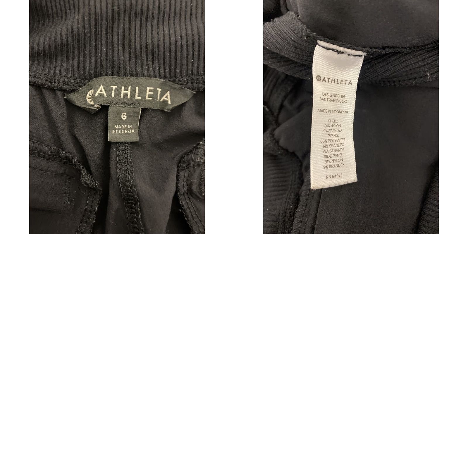 Athleta Athleta Brooklyn Workout Shorts Women Size 6 Black White /107-44 Size 28" / US 6 / IT 42 - 8 Thumbnail