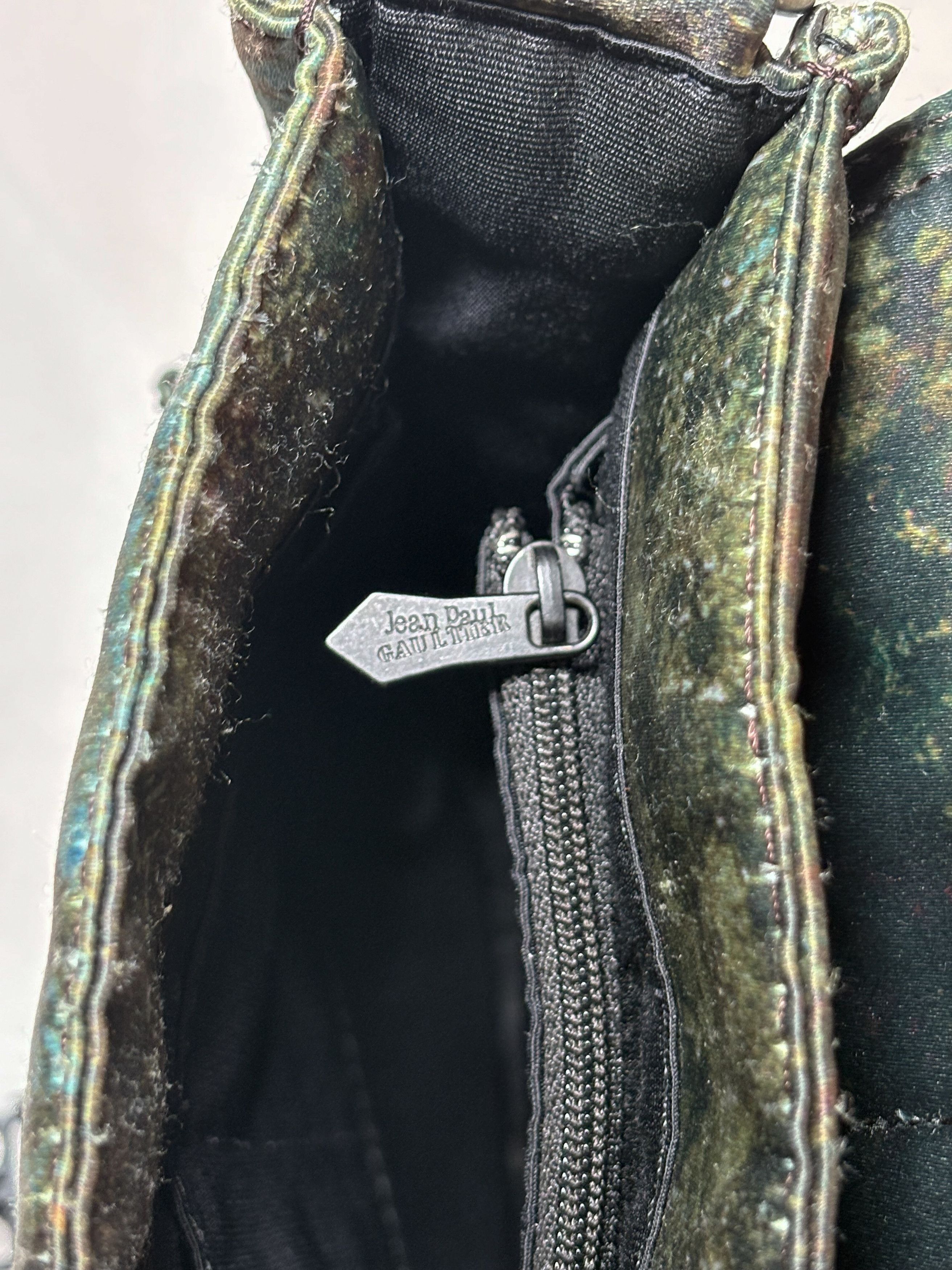 Jean Paul Gaultier (DISCONT) 1990s Jean Paul Gaultier V-CYBER Satchel Size ONE SIZE - 6 Thumbnail