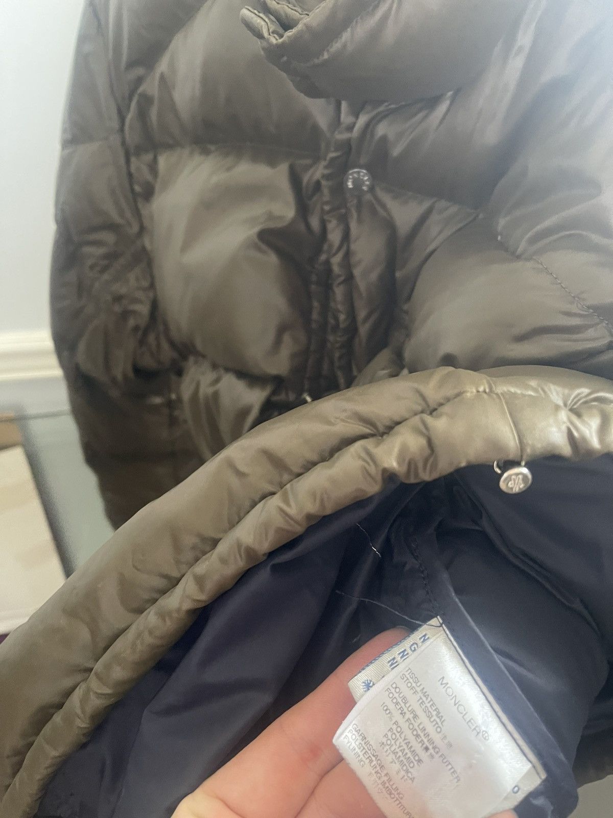 Moncler Moncler Karakorum Puffer Down Jacket Khaki RARE Size 5 Size US XXL / EU 58 / 5 - 5 Thumbnail
