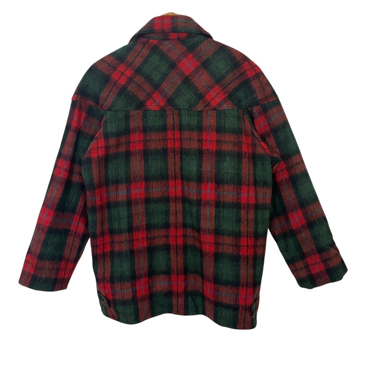 Japanese Brand Vintage Halt Wool Chekered Jacket Size US M / EU 48-50 / 2 - 7 Thumbnail