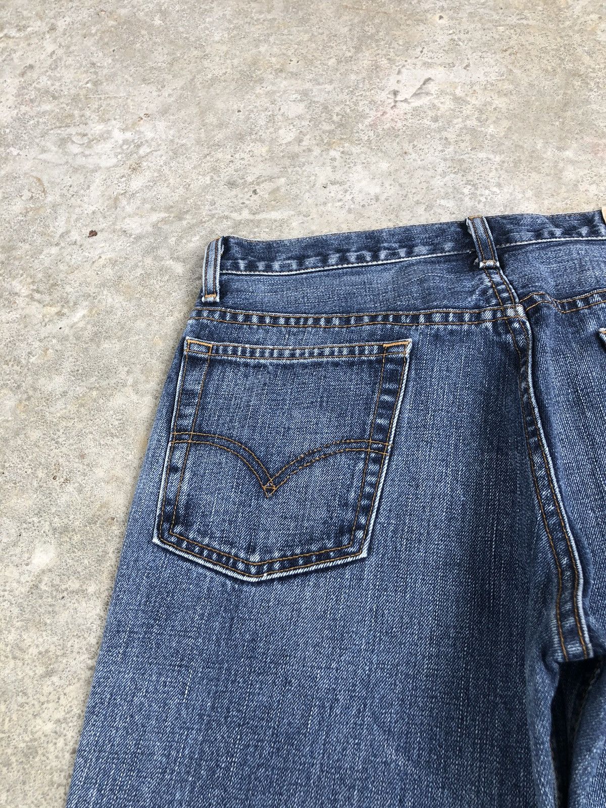 If Six Was Nine Levi’s 517 Flared Jeans Distressed Jeans Size US 30 / EU 46 - 15 Thumbnail