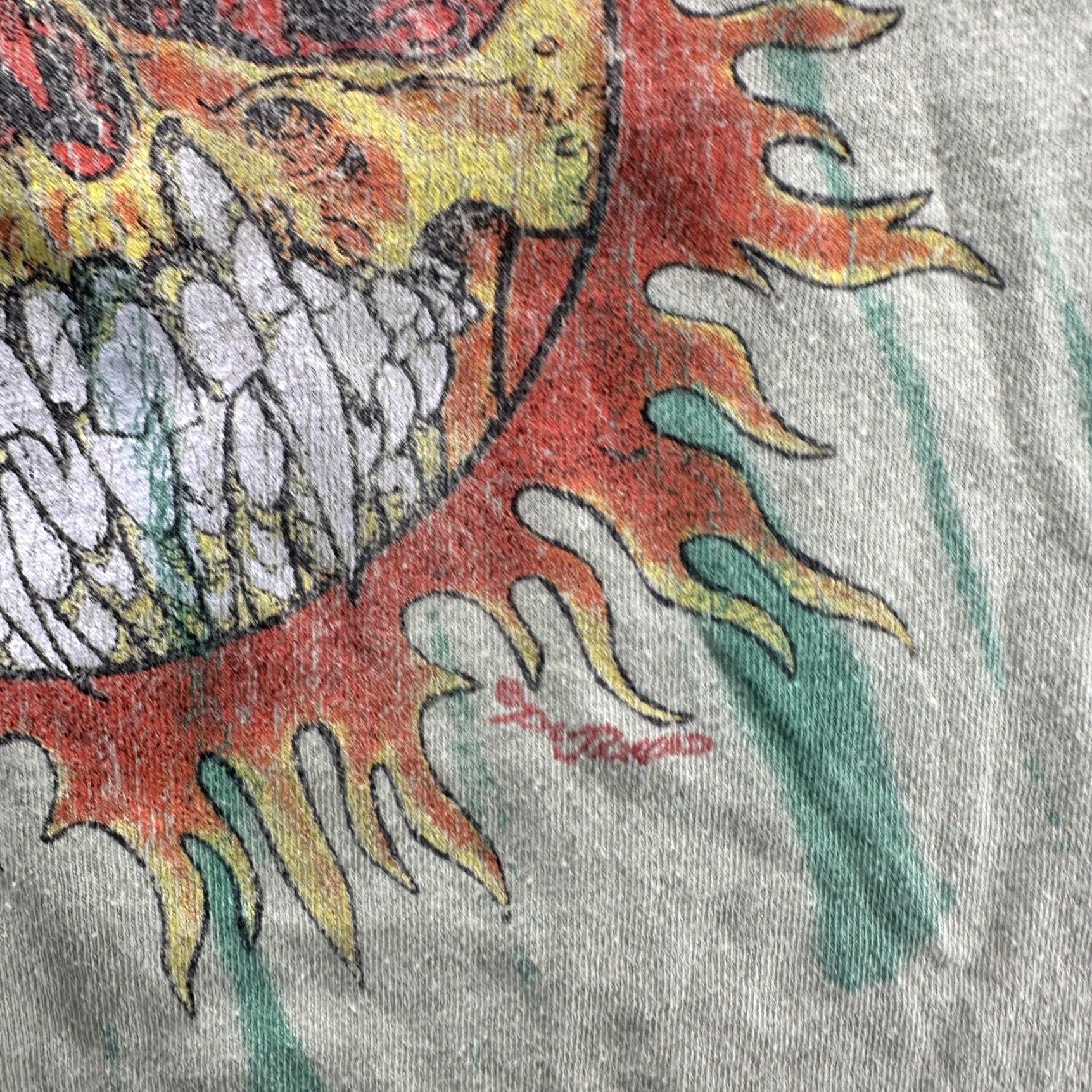 Vintage Metallica Shirt Mens Medium Green Tie Dye Skull Sun Graphic Band Rock Size US M / EU 48-50 / 2 - 6 Thumbnail