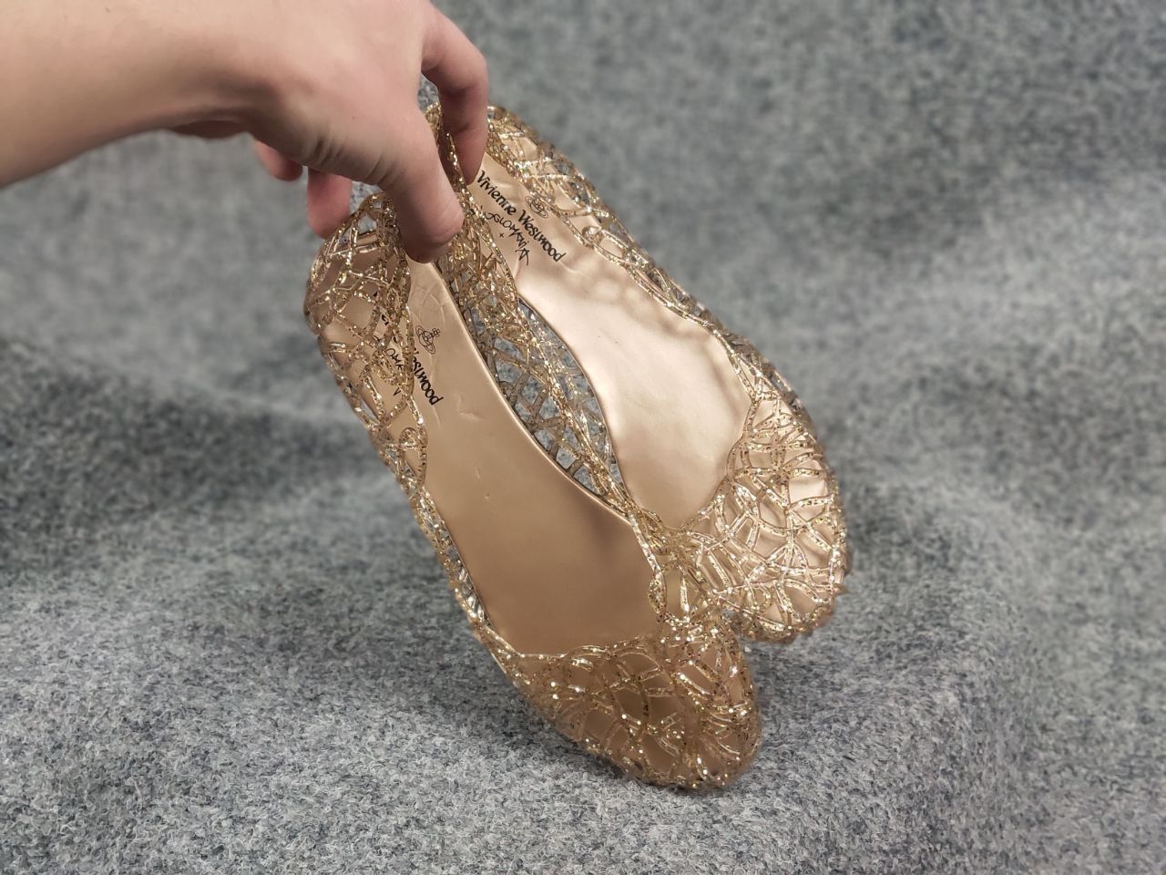 Vivienne Westwood Vivienne Westwood Anglomania Melissa gold Ballet Flats Shoes Size US 10 / IT 40 - 15 Thumbnail