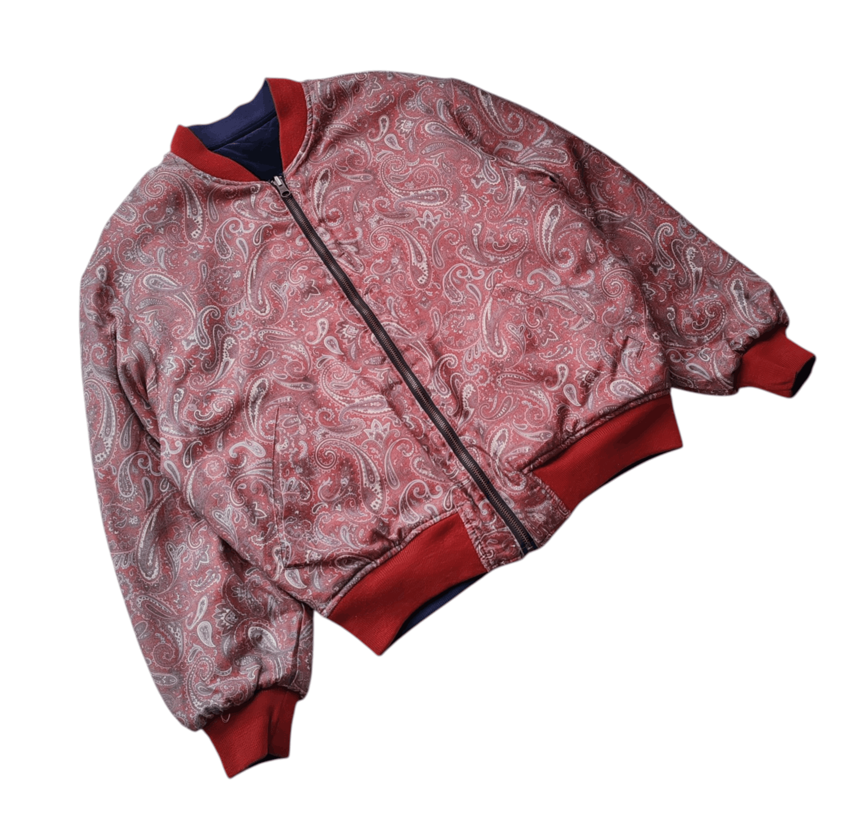 Japanese Brand Kiyoshi Nakagawa Artigiano Reversible Bomber Jacket size M Size US M / EU 48-50 / 2 - 4 Thumbnail