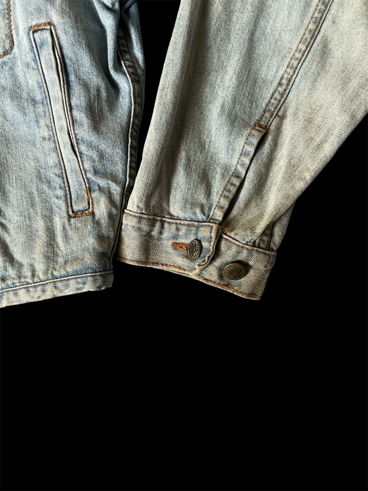 Japanese Brand × Vintage VINTAGE BOBSON DENIM JACKET WITH SOUTHWEST Size L / US 10 / IT 46 - 3 Thumbnail