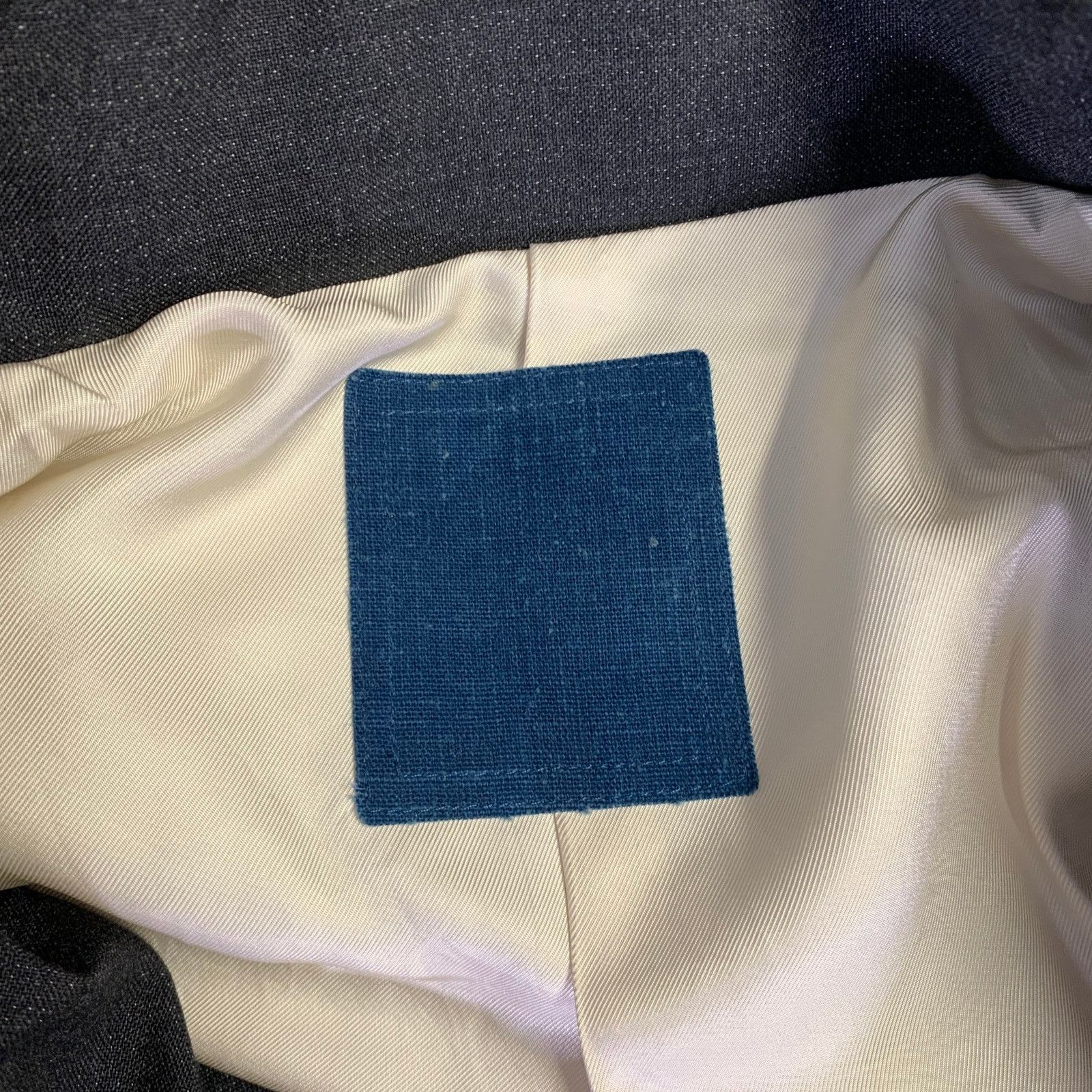 Visvim VISVIM M Grey Charcoal Stripe Wool Linen Silk Down Jacket Size US M / EU 48-50 / 2 - 5 Thumbnail