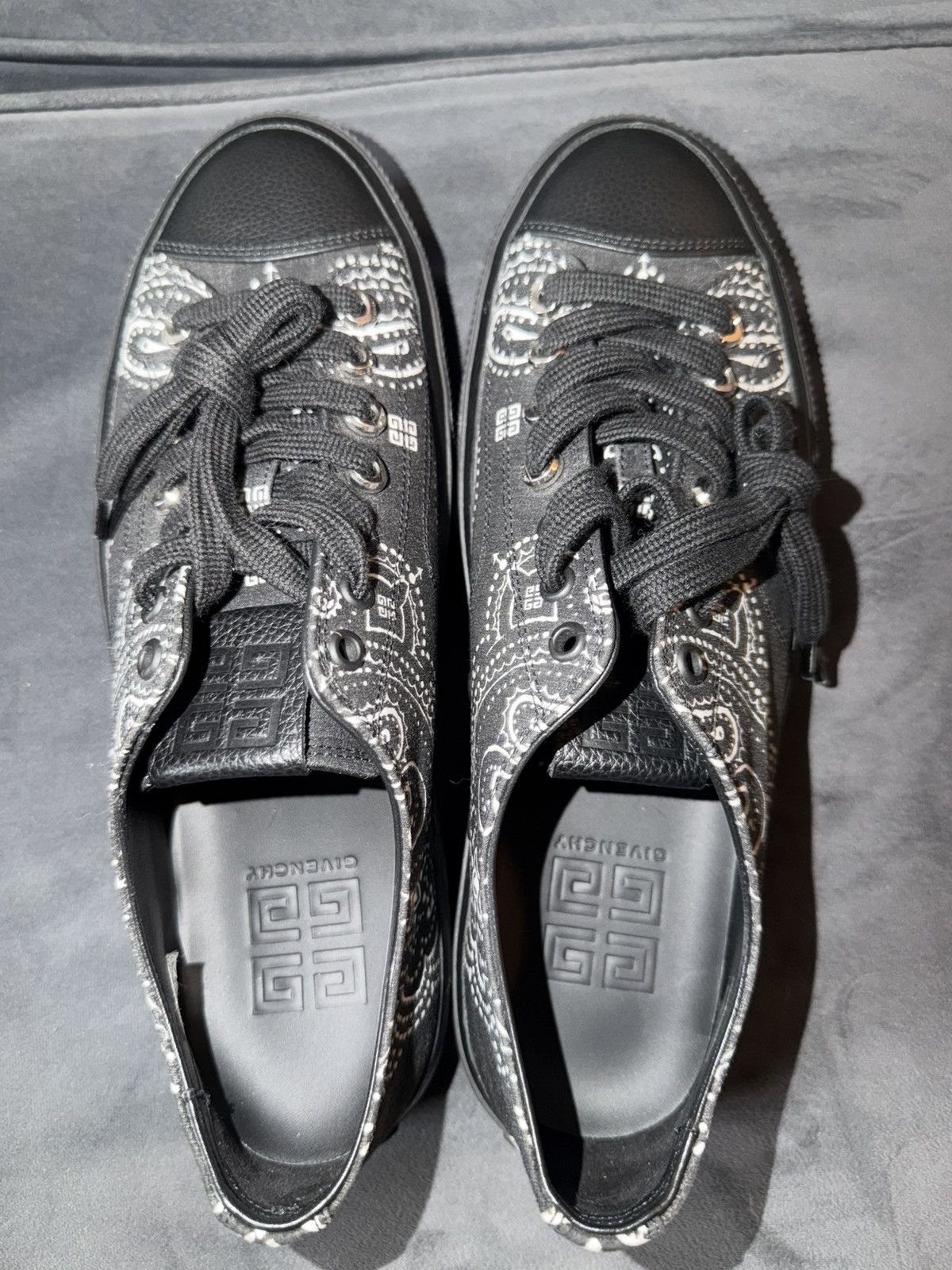 Givenchy Givenchy City Low-Top In 4G ‘Bandana Black White’ Size 41.5 Size US 8.5 / EU 41-42 - 5 Thumbnail