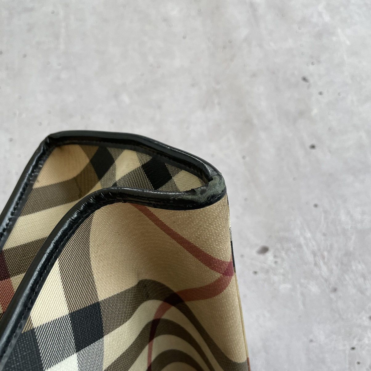 Burberry × Vintage RARE Burberry monogram handle bag y2k Size ONE SIZE - 20 Thumbnail