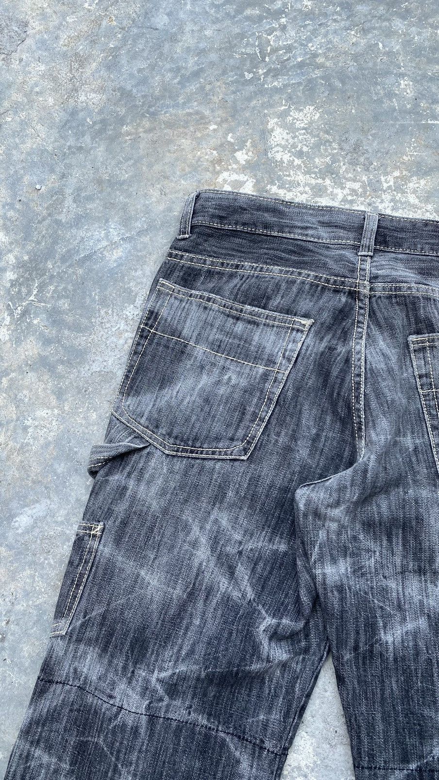 Fubu × Japanese Brand Ventina Carpenter Jorts Paisley 90s Size US 33 - 9 Thumbnail