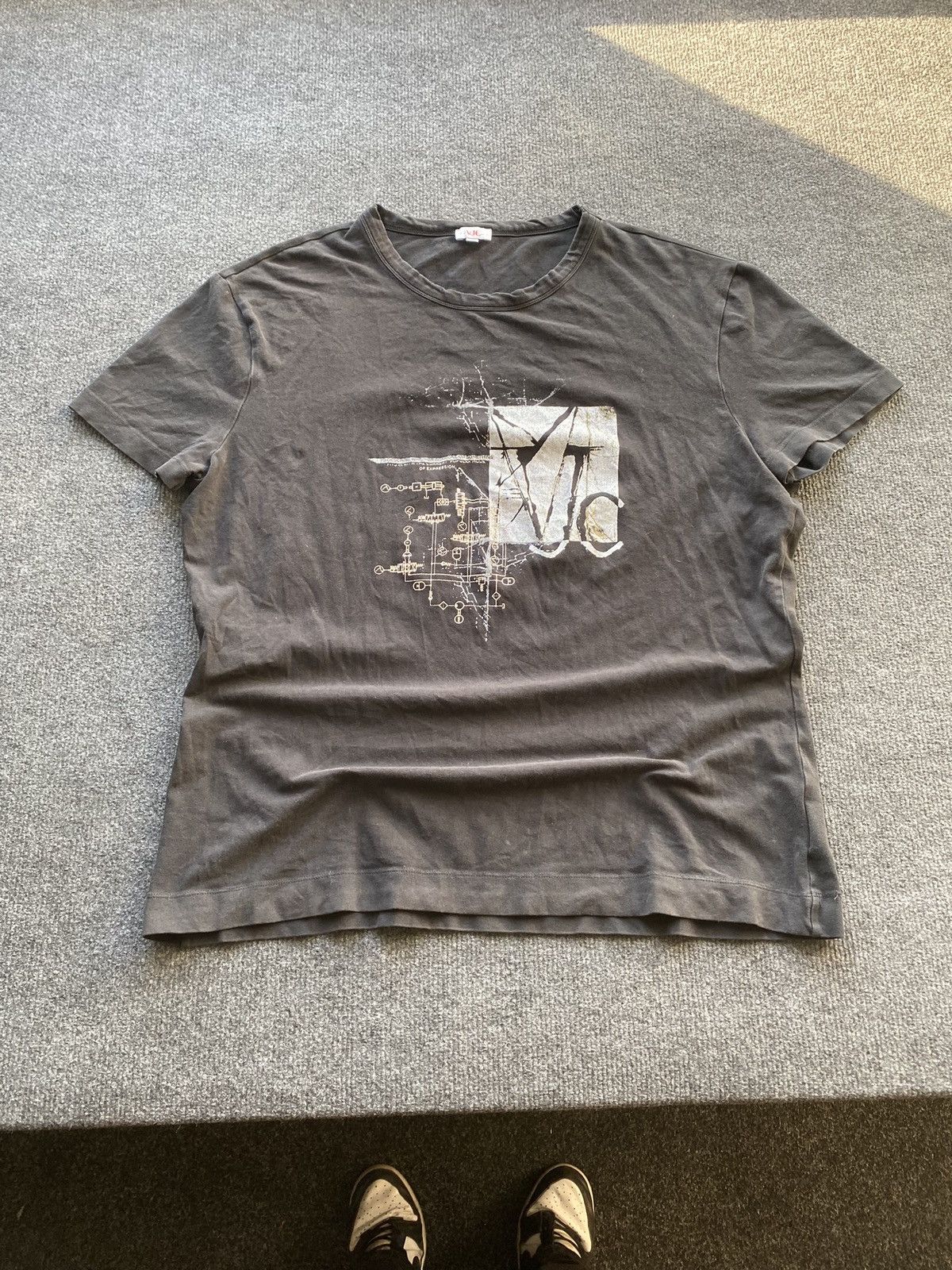 Versace 🔥Versace designer Black faded slim fit t shirt xl , tag xxxl Size US XL / EU 56 / 4 - 1 Thumbnail