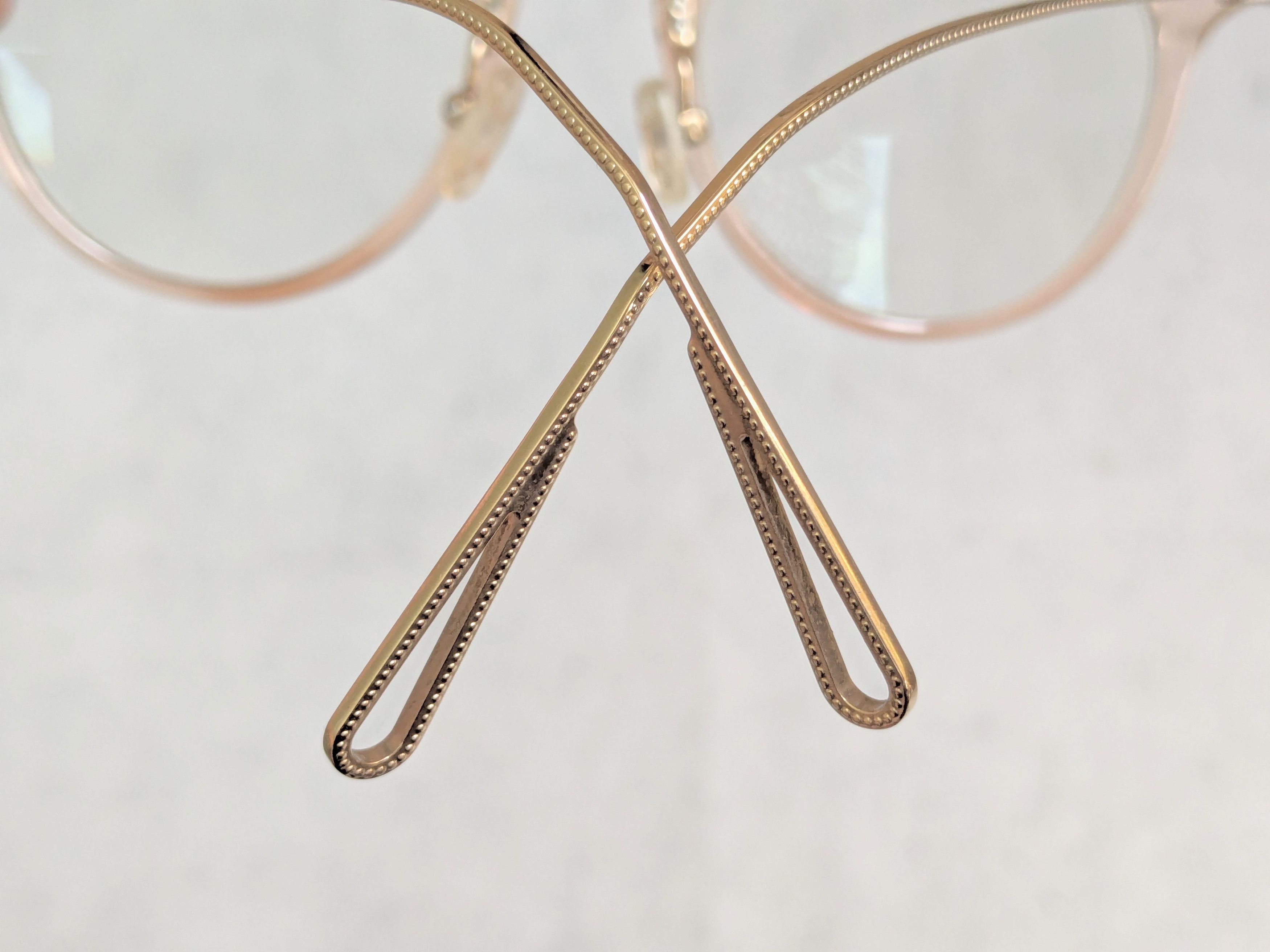 Chrome Hearts Chrome Hearts Jack On Glasses Round Pink Gold Cross Size ONE SIZE - 13 Thumbnail