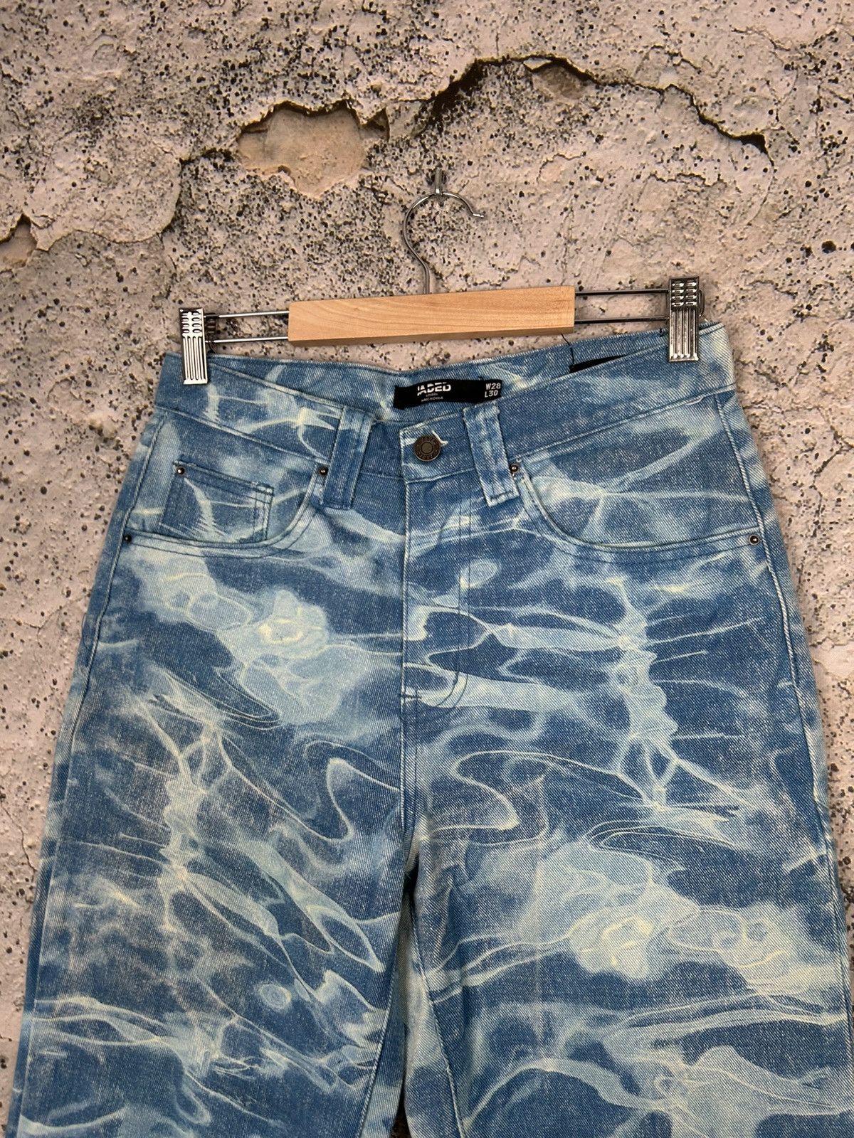 Jaded London Jaded London Skate Fit Blue Baggy Denim Jeans Grunge Size US 28 / EU 44 - 3 Thumbnail