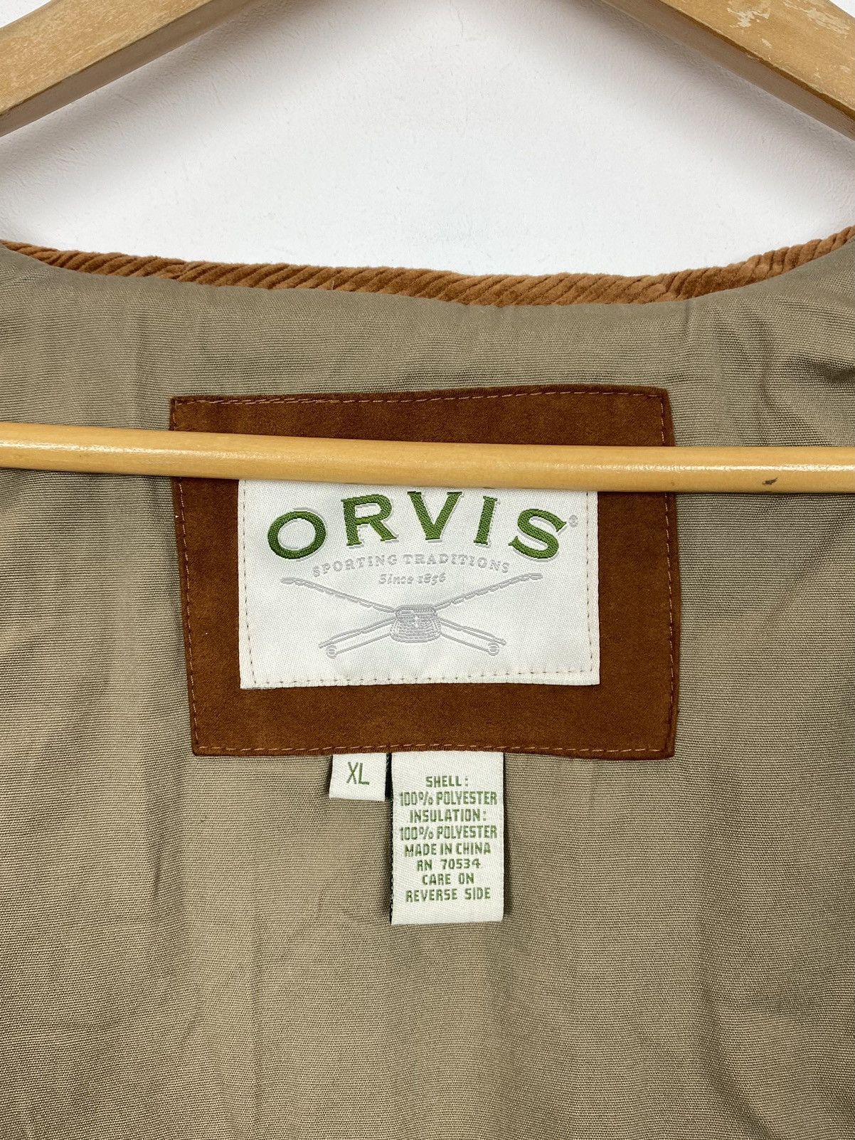 Orvis Full Zip Sleeveless Vest Gilet Jacket Men’s Size XL