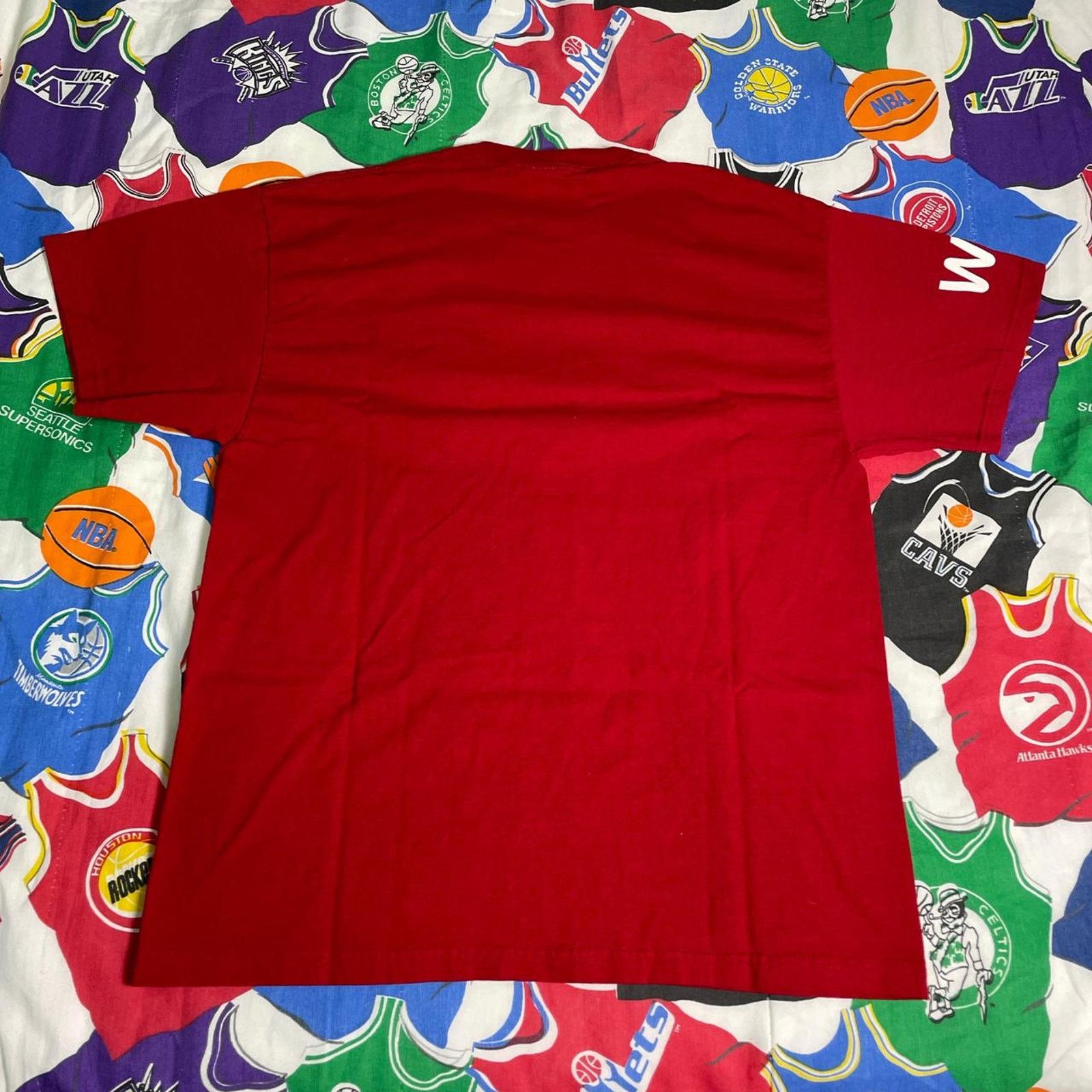 Vintage Vintage 2006 Wii Promo Red For Everyone Nintendo Game Tee Size US L / EU 52-54 / 3 - 2 Thumbnail