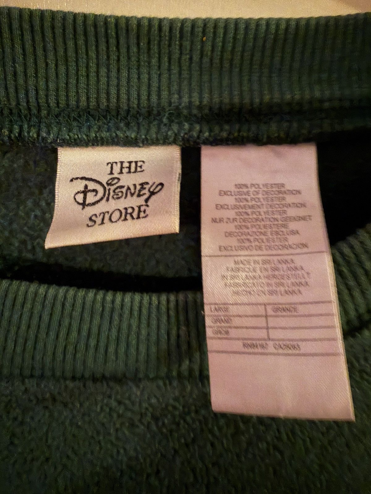 Disney Disney Mickey and friends Crewneck Size US L / EU 52-54 / 3 - 2 Thumbnail