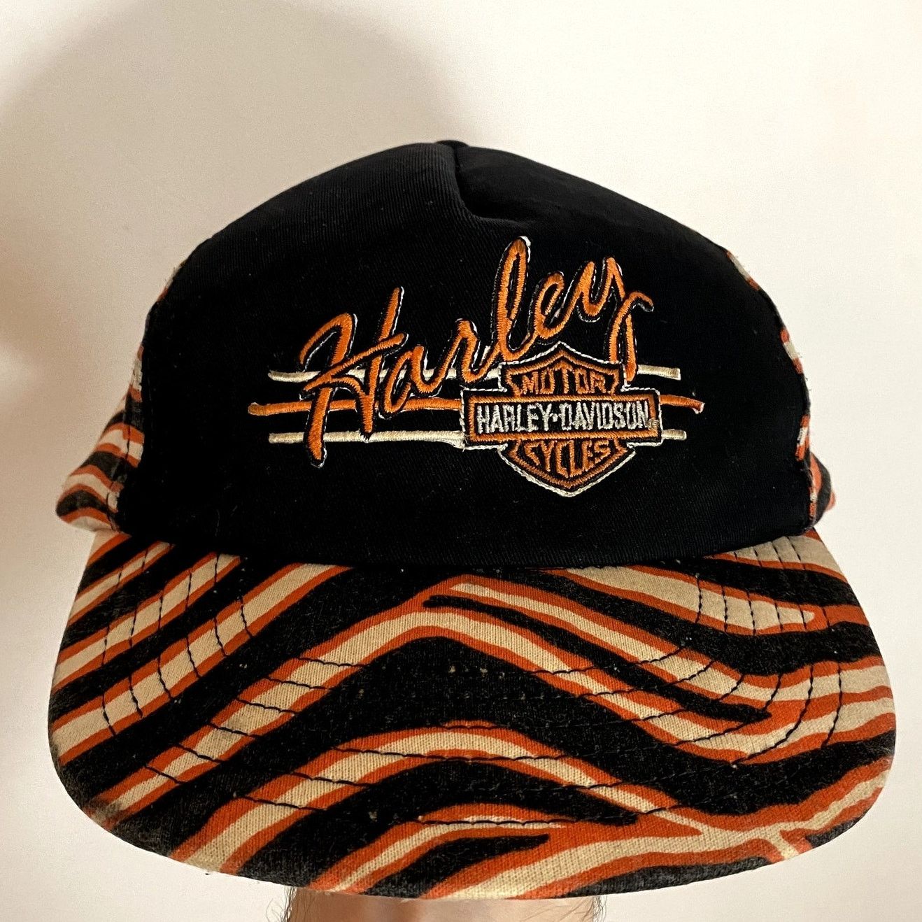 Harley Davidson VINTAGE HARLEY-DAVIDSON® CIGARETTES 1989 SNAPBACK HAT