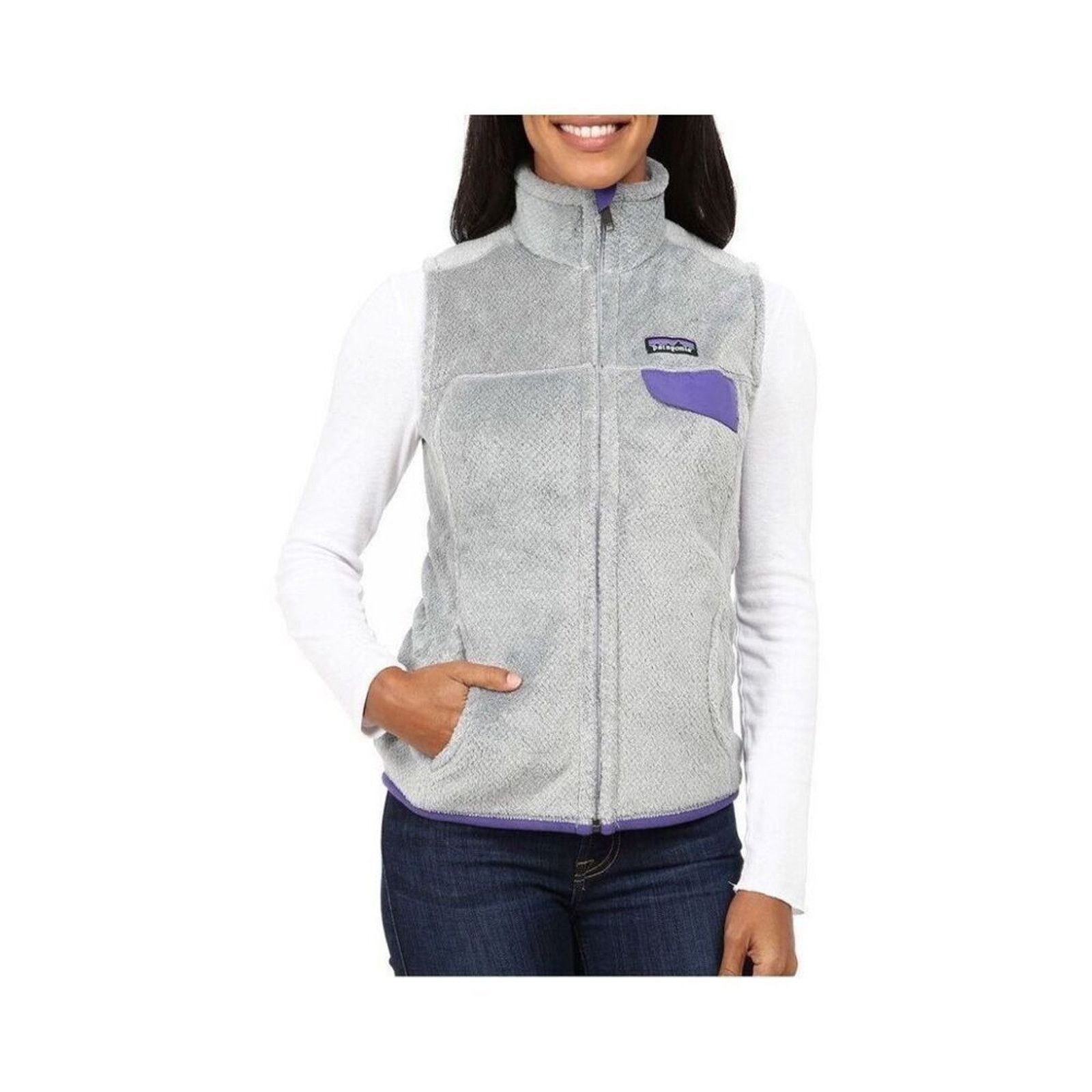 Patagonia Patagonia Deep Pile Textured Fleece Re-Tool Vest XS Gorpcore Size XS / US 0-2 / IT 36-38 - 1 Thumbnail