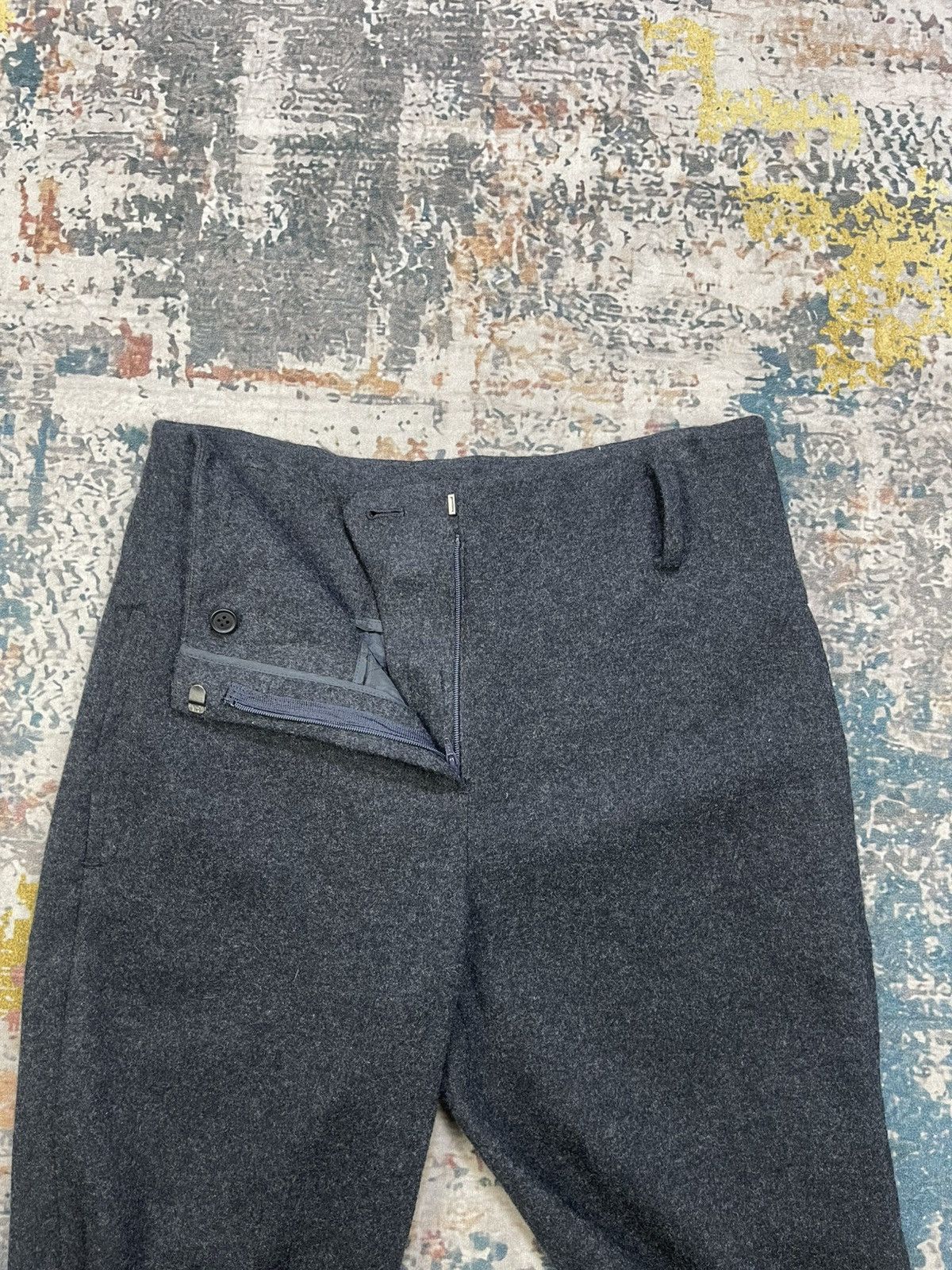 Theory Theory Fit Straigh Leg Belted Flannel Wool Pants Size 27" / US 4 / IT 40 - 7 Thumbnail