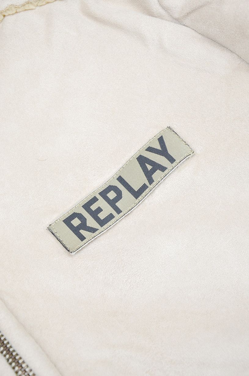 Replay Replay Jacket Vintage Beige Sherpa Lined Winter Style - L Size US L / EU 52-54 / 3 - 8 Thumbnail