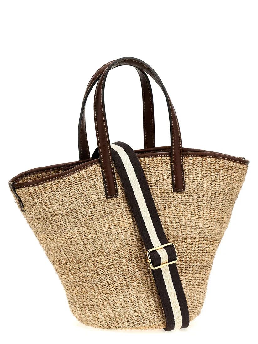 Stella McCartney o1s22i1n1024 Size: OS / Logo Raffia Shoulder Bag Size ONE SIZE - 2 Thumbnail
