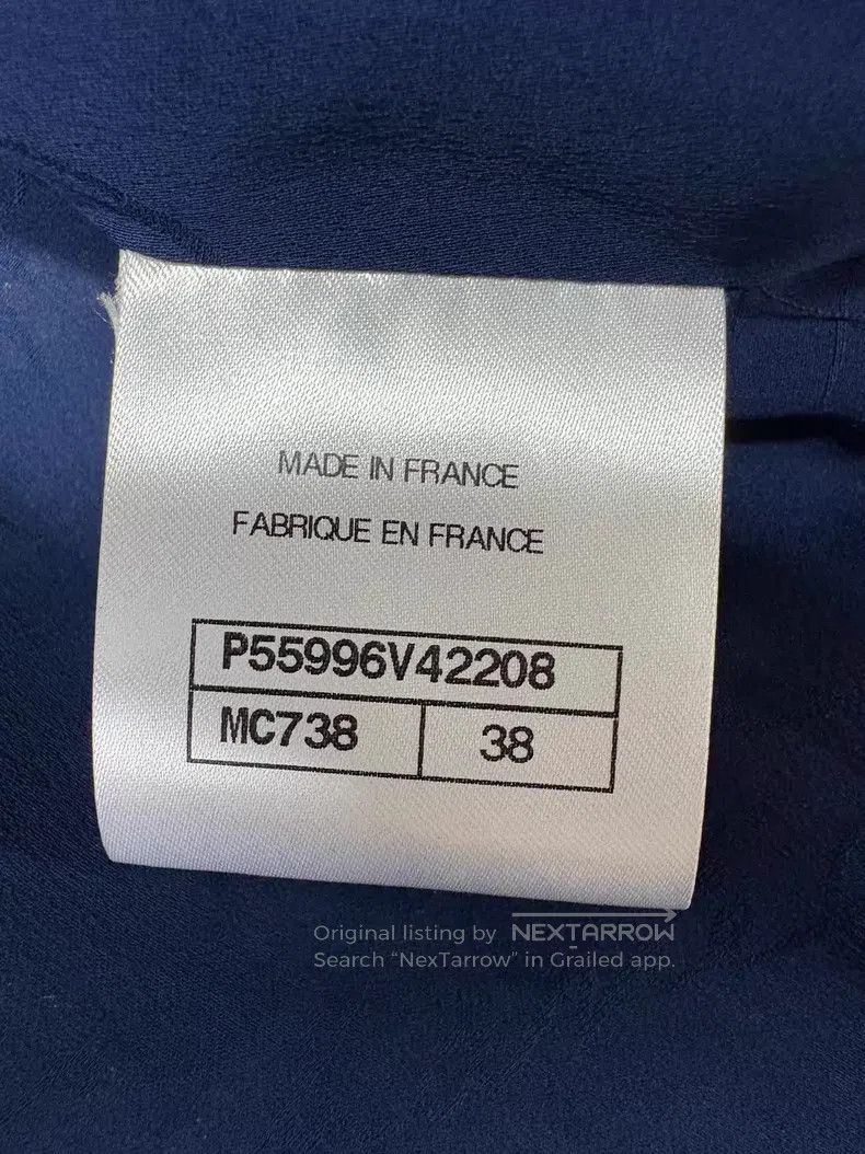 Chanel Chanel 17P Heavy Industry Blue and White Striped Sequin Wo Size XS / US 0-2 / IT 36-38 - 8 Thumbnail