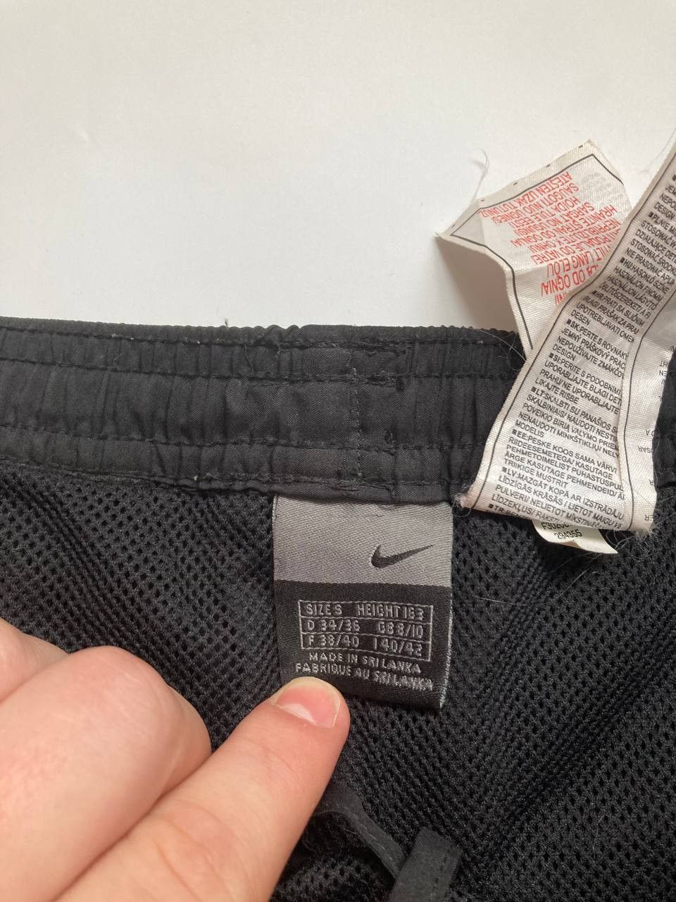 Nike × Vintage Vintage Nike Track Pants Nylon Drill Y2K Style Size US 32 / EU 48 - 3 Thumbnail