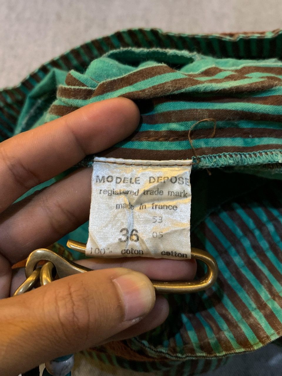 Marithe + Francois Girbaud Vintage Stripe Pant Marithe Francois Girbaud Size 25" / US 0 / IT 36 - 7 Thumbnail