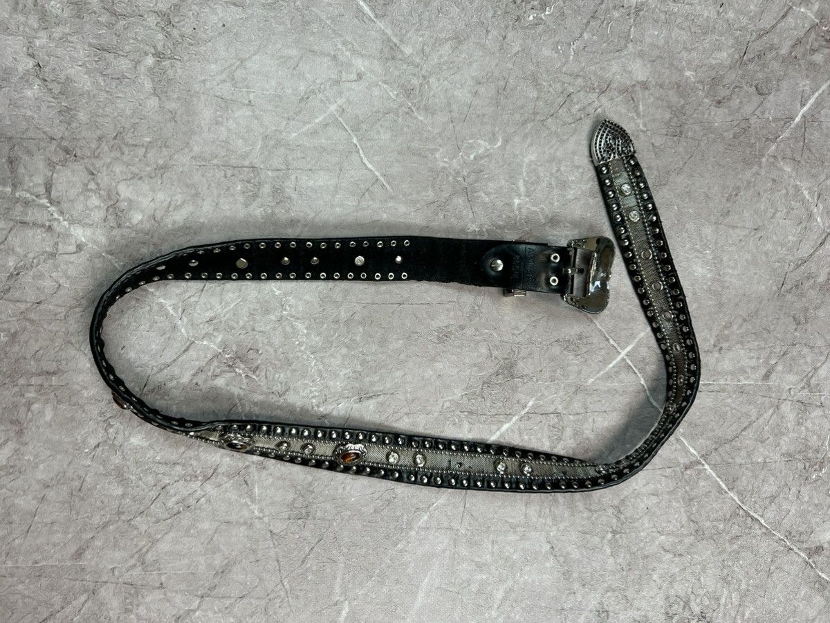 Hysteric Glamour Vintage Belts Y2K Bb.Simon Style Punk leather belt Japanese Size ONE SIZE - 7 Thumbnail