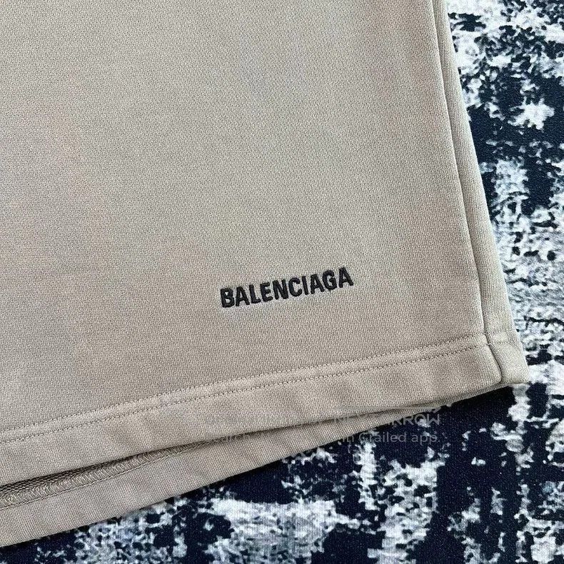 Balenciaga Balenciaga Logo Elastic Waist Casual Shorts. Size US 26 / EU 42 - 3 Thumbnail