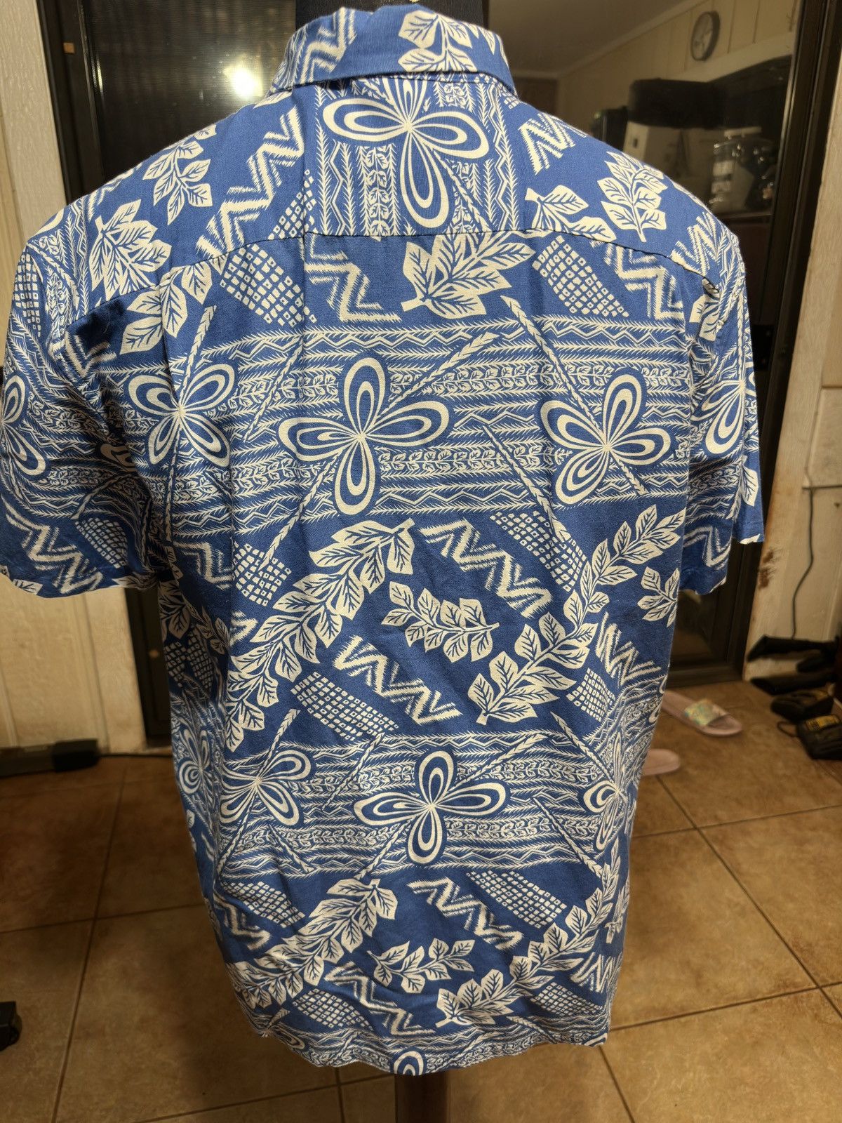 Other PreOwned Kahala Hawaiian Shirt Blue Full Button Men's Large Size US L / EU 52-54 / 3 - 2 Thumbnail