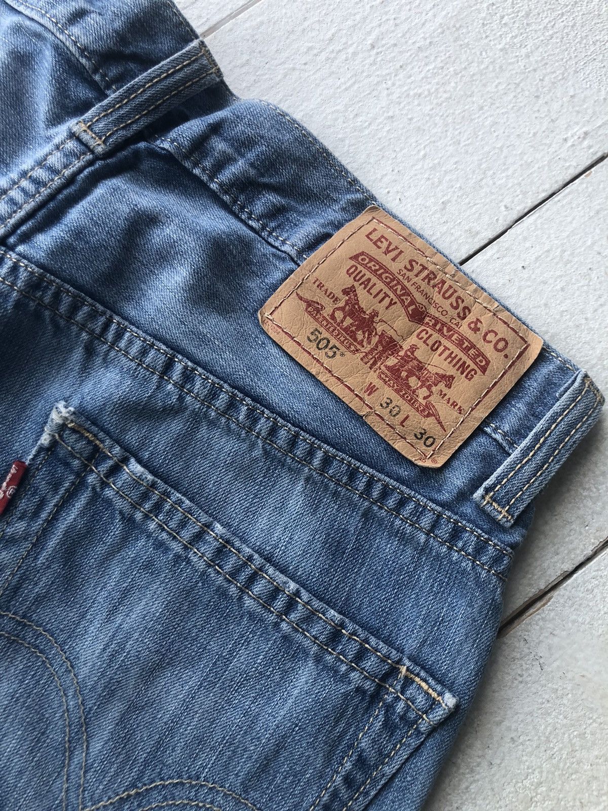 Levi's Levi’s 505 Vintage If Six Was Nine Japanese Style Y2K Size US 30 / EU 46 - 5 Thumbnail