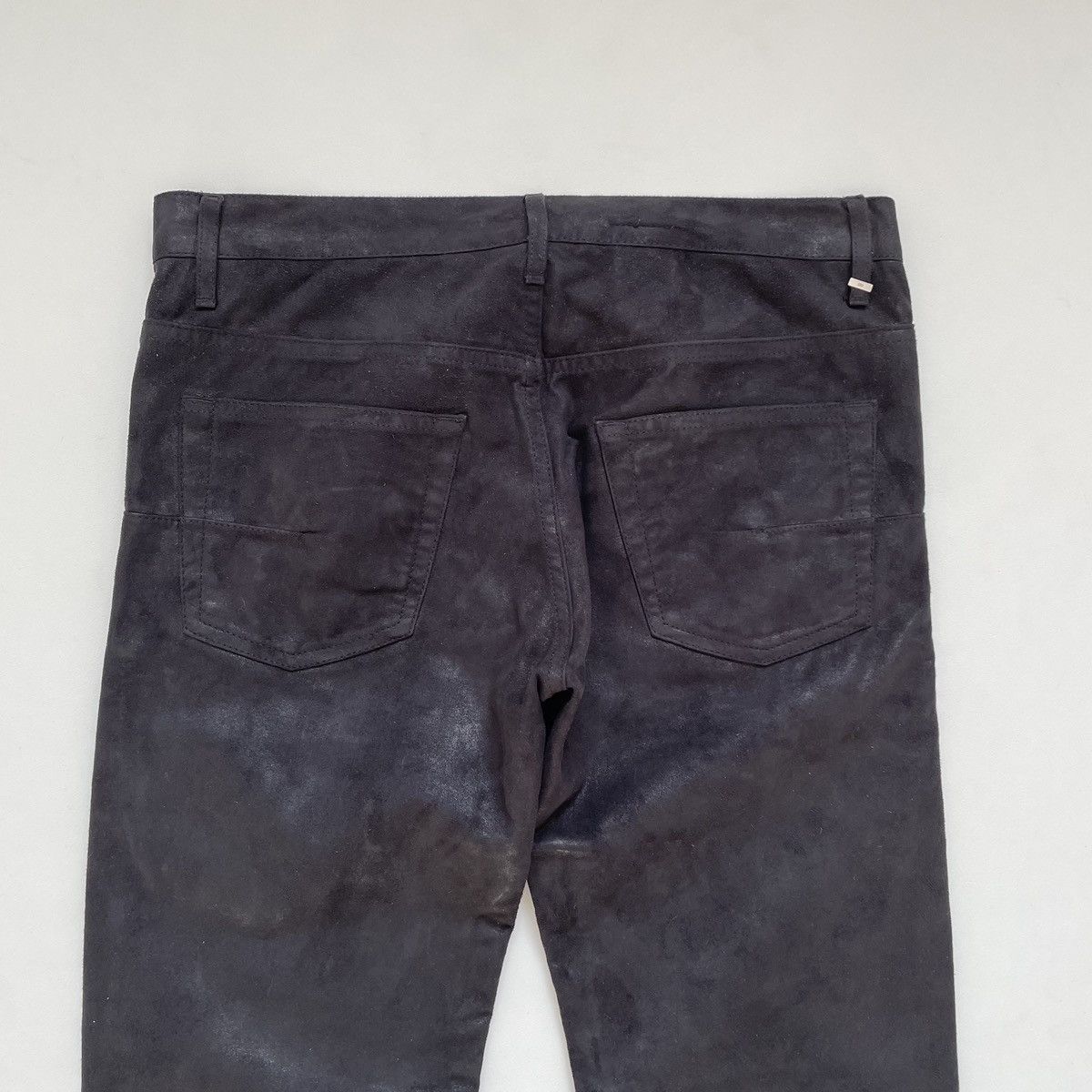 Dior A/W 08 Black Glitter Moleskin Trousers Size US 30 / EU 46 - 15 Thumbnail