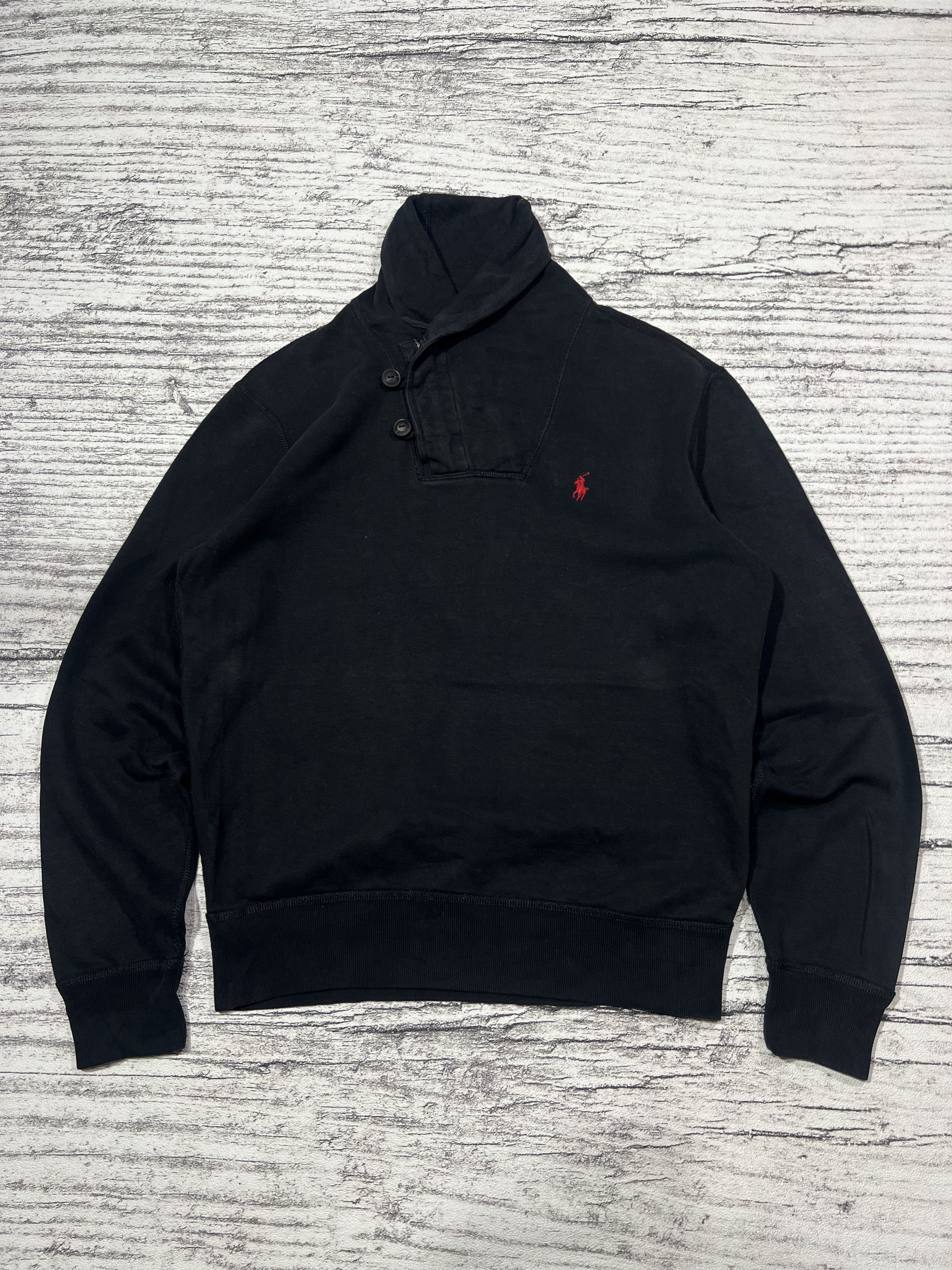 Polo Ralph Lauren 2000s Polo Ralph Lauren Half Zip Button Collar Jacket y2k Size US M / EU 48-50 / 2 - 1 Thumbnail