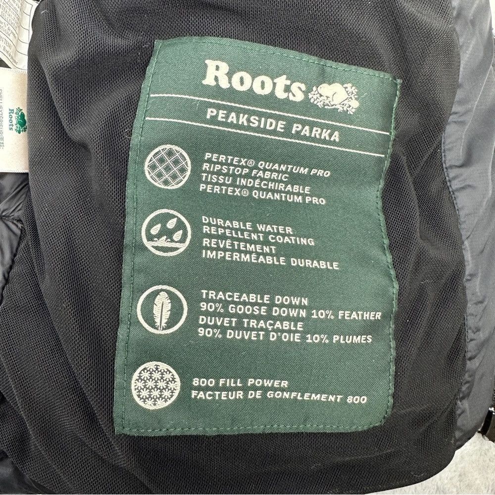 Roots Roots Peakside Black Parka 800 Fill Power Puffer Jacket Siz Size US XL / EU 56 / 4 - 5 Thumbnail