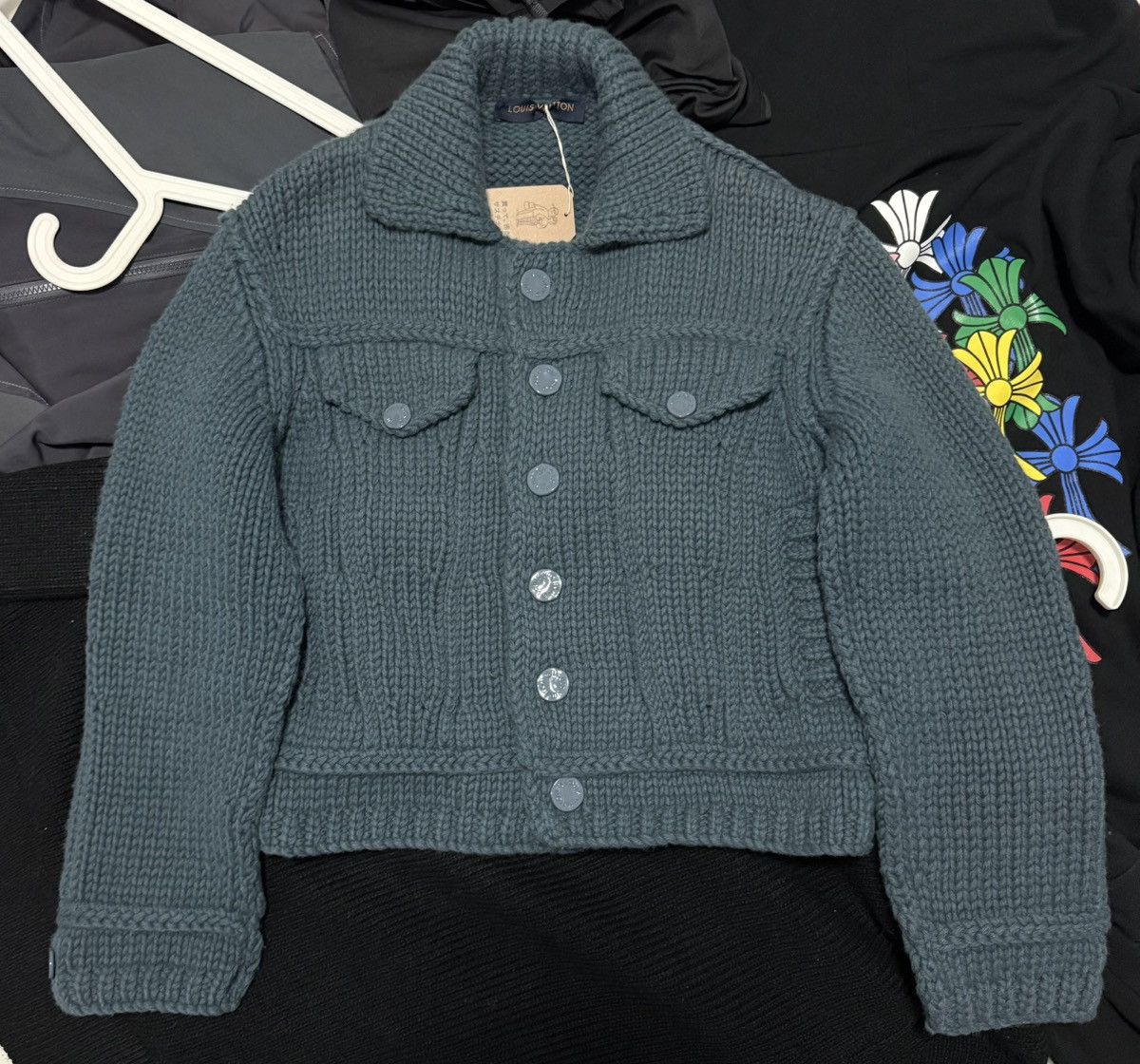 Louis Vuitton Knit Trucker Jacket