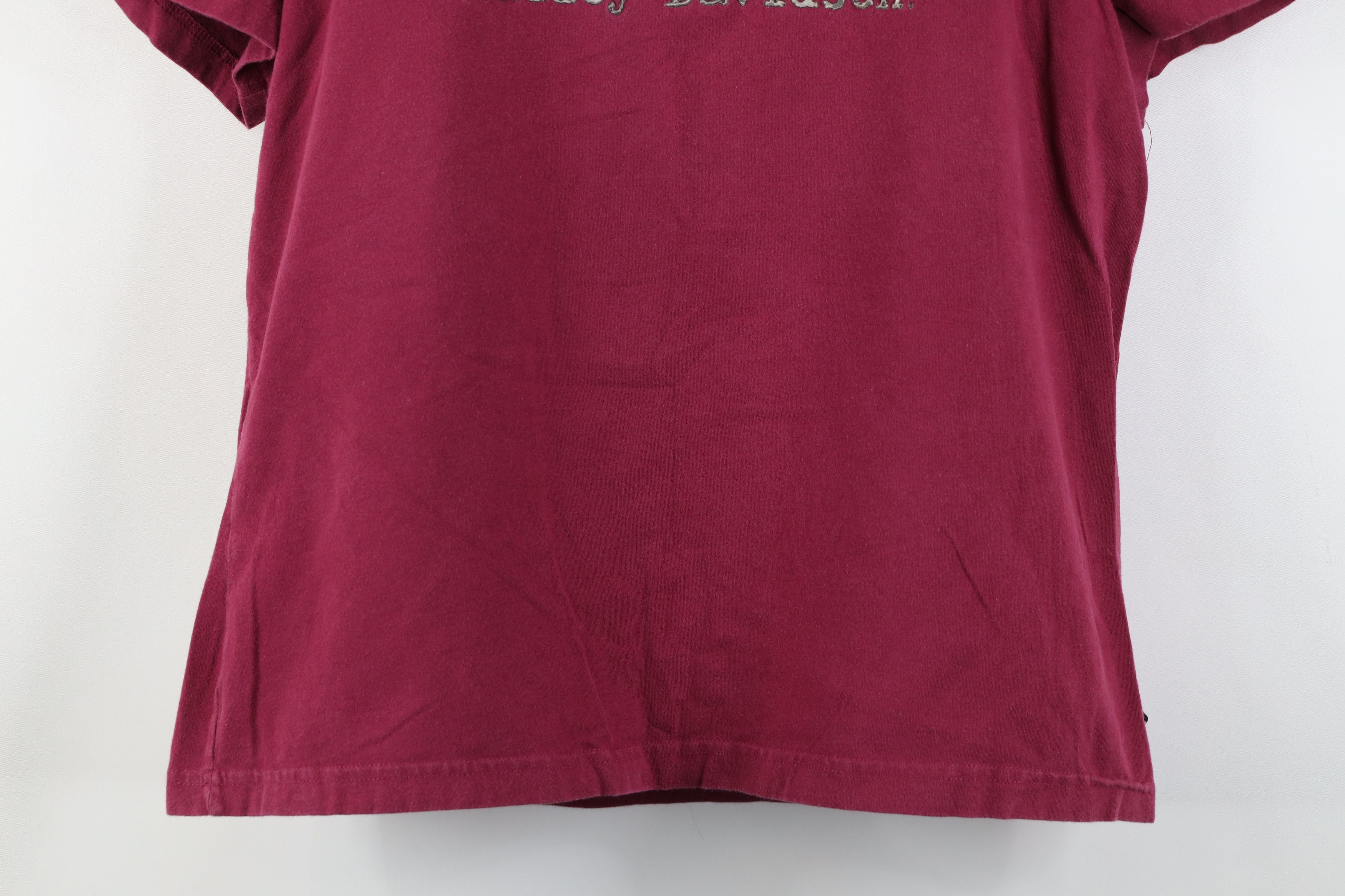 Harley Davidson Vintage 90s Harley Davidson Cropped Babydoll T-Shirt USA Size XL / US 12-14 / IT 48-50 - 3 Thumbnail