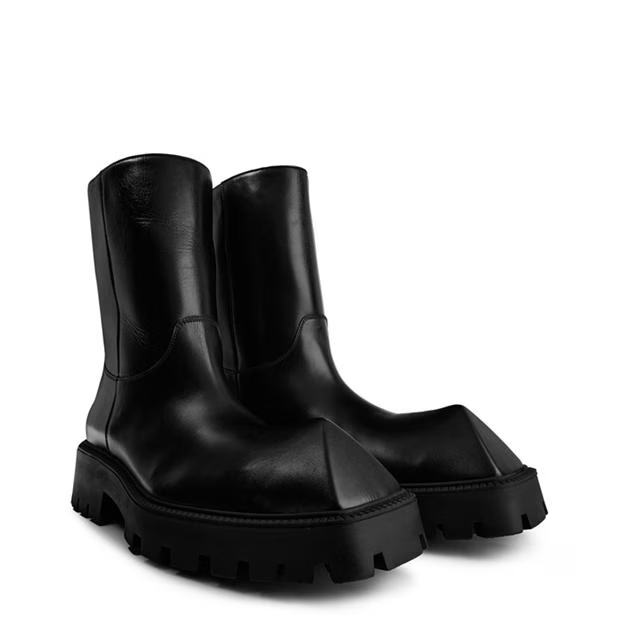 Balenciaga Rhino Chelsea Leather Boots Size US 8 / EU 41 - 5 Thumbnail