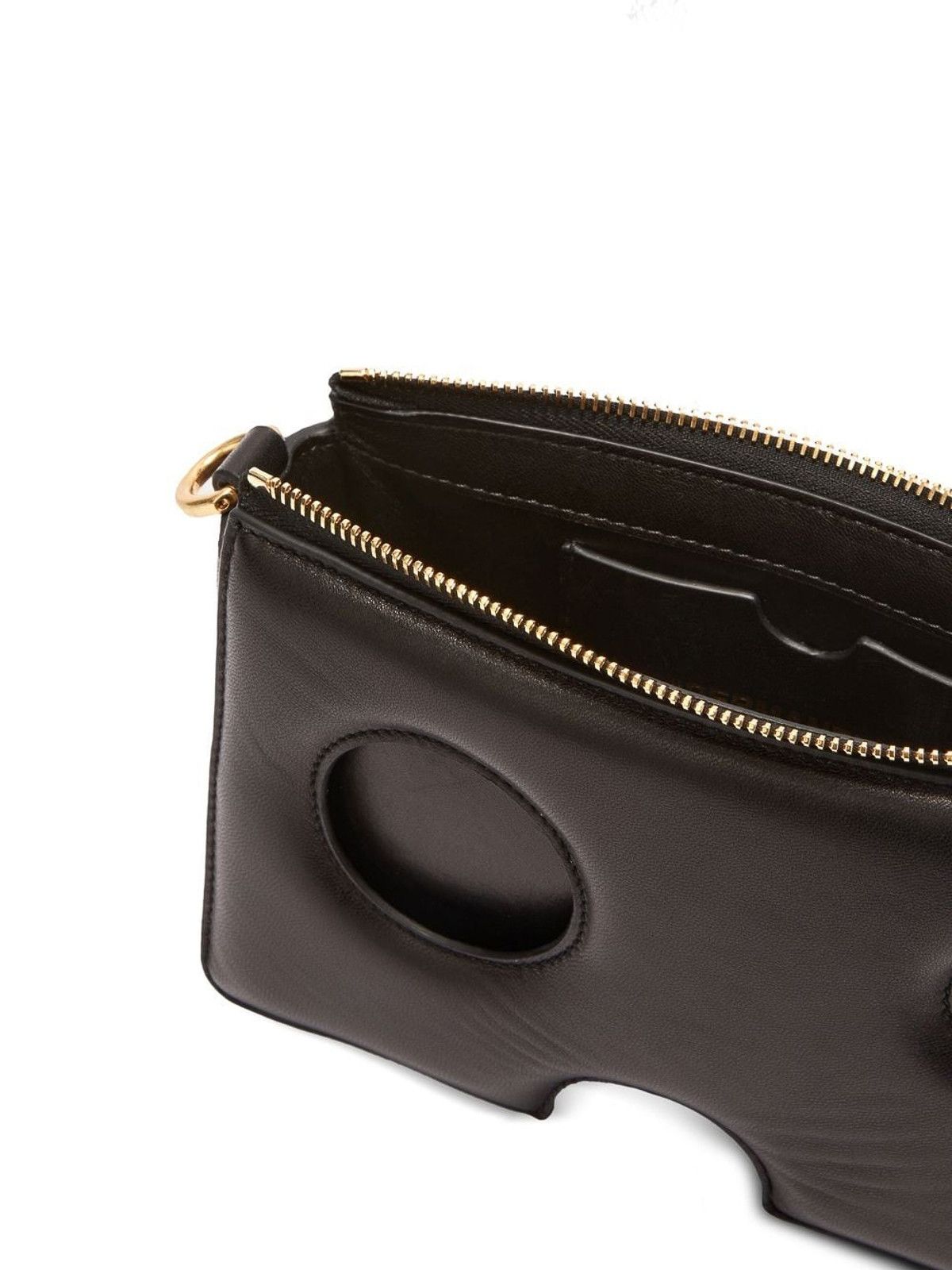 Off-White o1gr1nt0325 Size: OS / Burrow Zipped Pouch in Black Size ONE SIZE - 5 Thumbnail