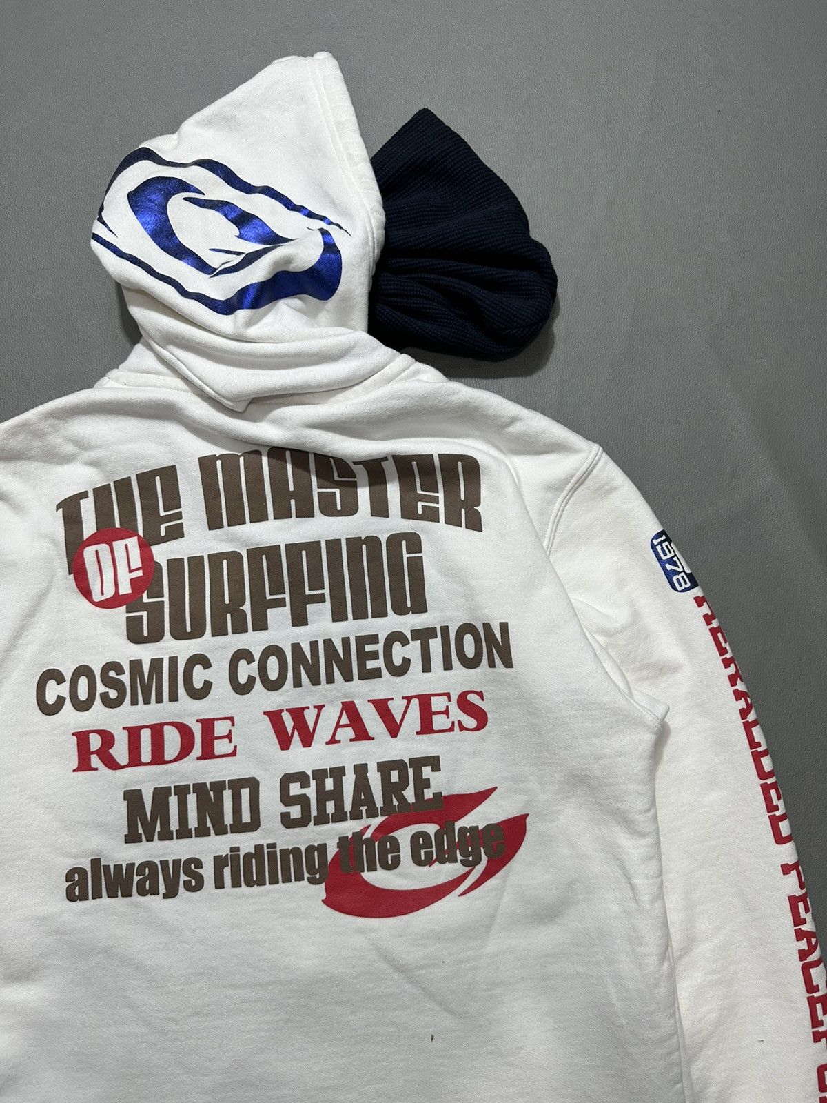 Beauty Beast GOTCHA DOUBLE LAYER THERMAL ZIP DOUBLE HOODIE SURFSTYLE POEM Size US M / EU 48-50 / 2 - 4 Thumbnail